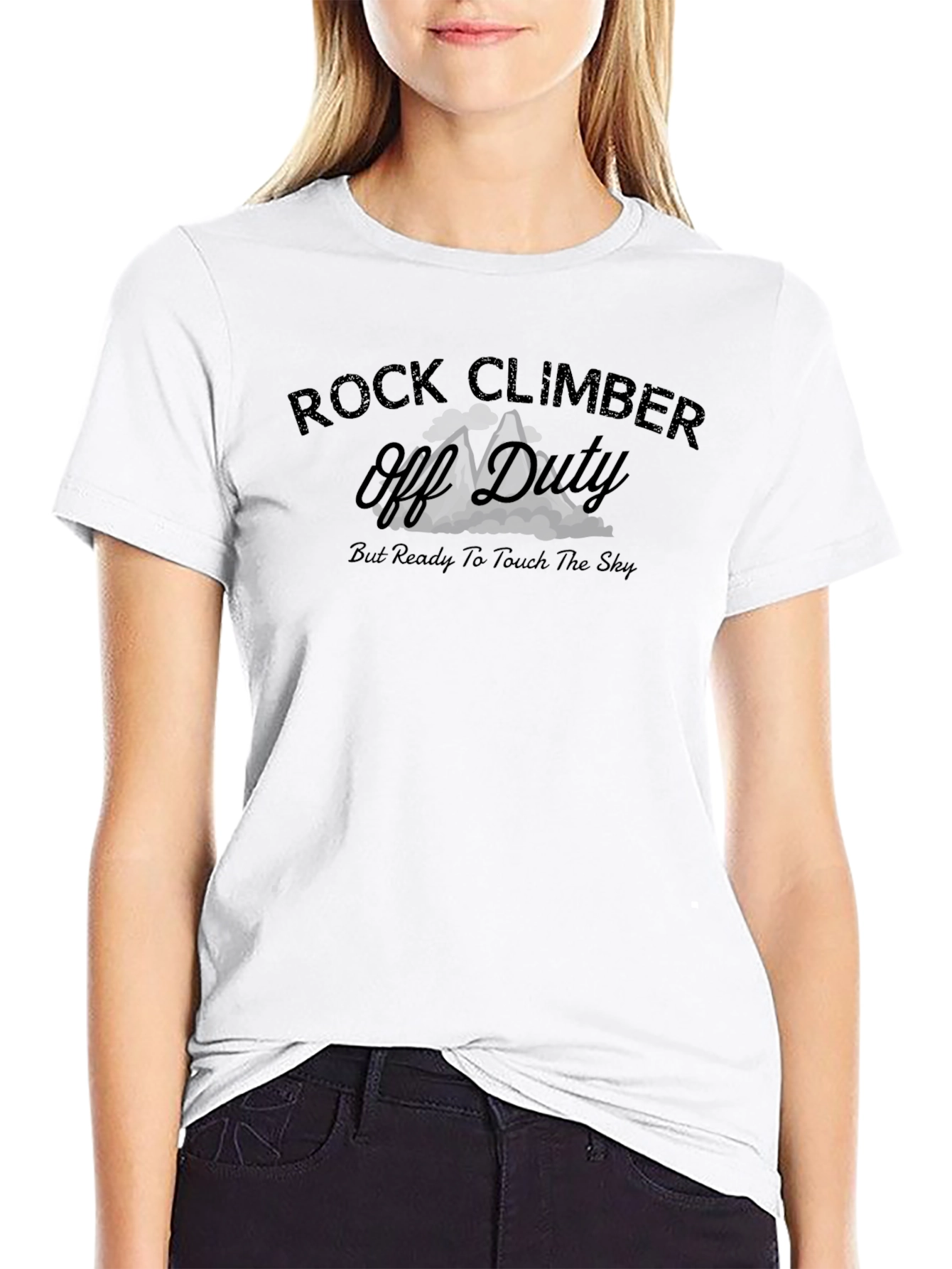 Rock Climber Off Duty Graphic Tee