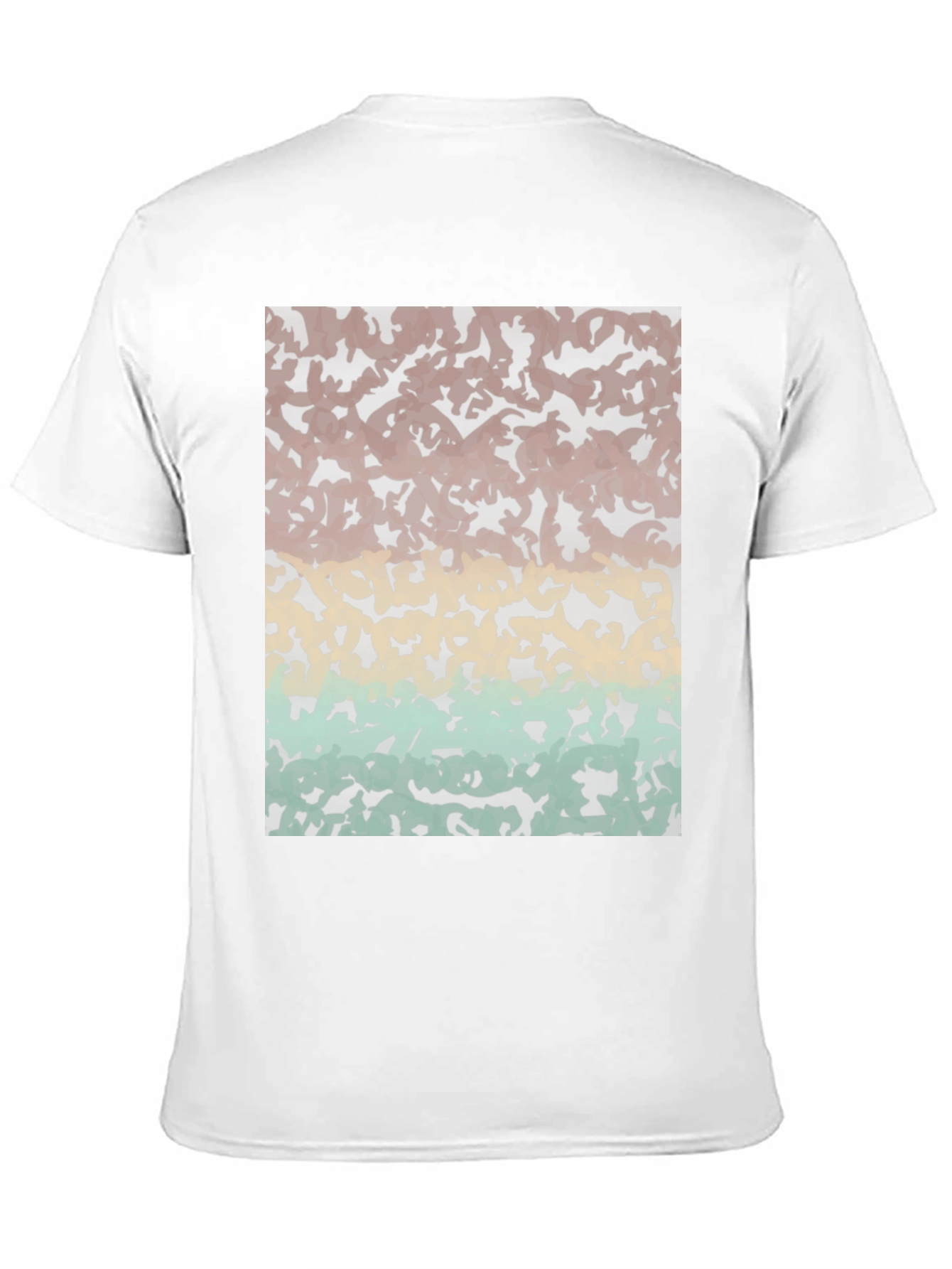 Abstract Camo T-Shirt - Stylish Casual Wear