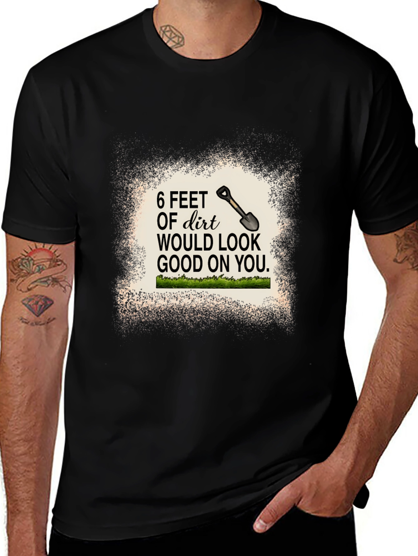 6 Feet of Dirt Graphic Tee