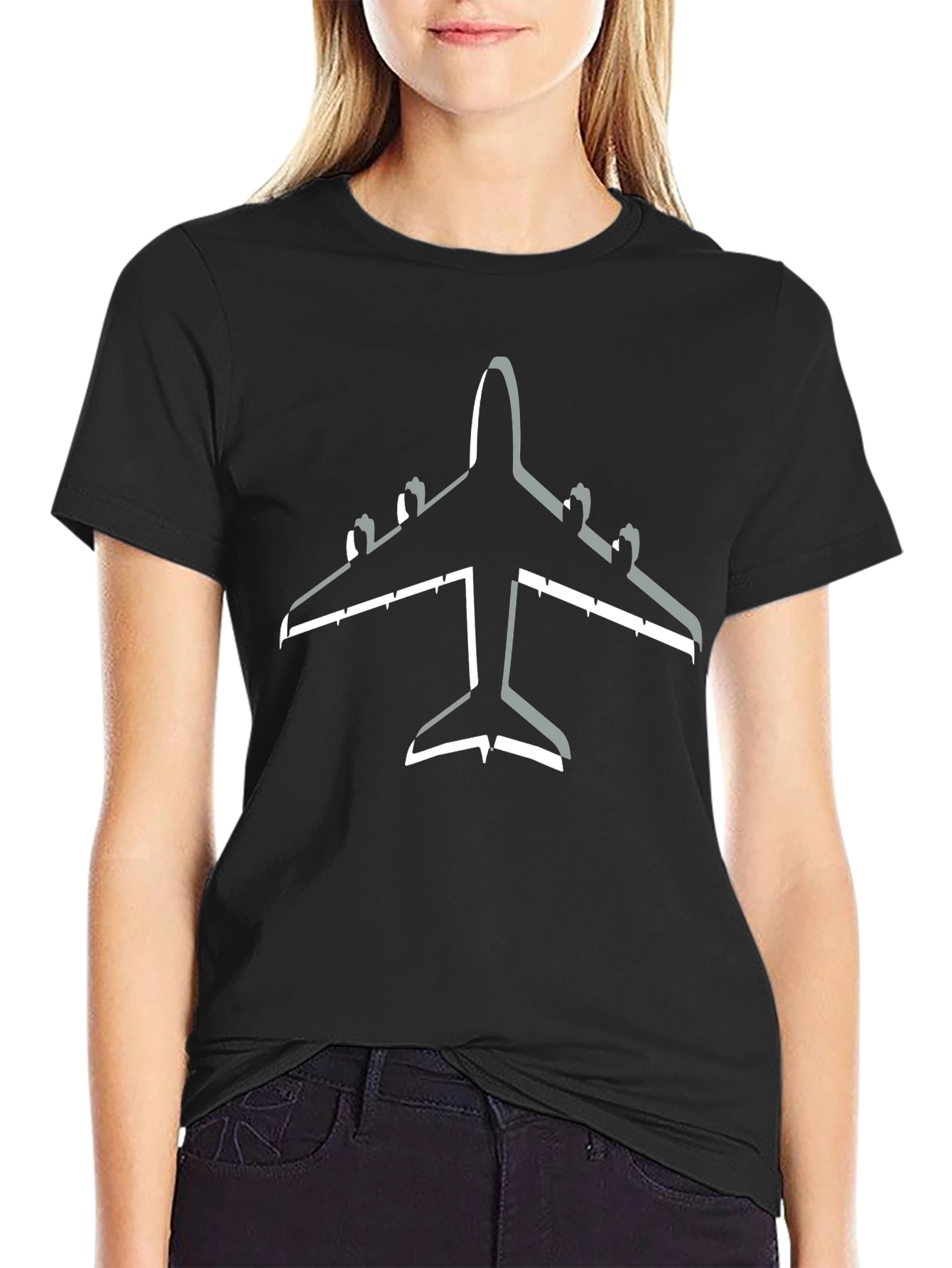 Airplane Graphic T-Shirt - Jet Enthusiast Apparel