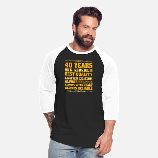 40 Years in Service Best Quality Limited Edition