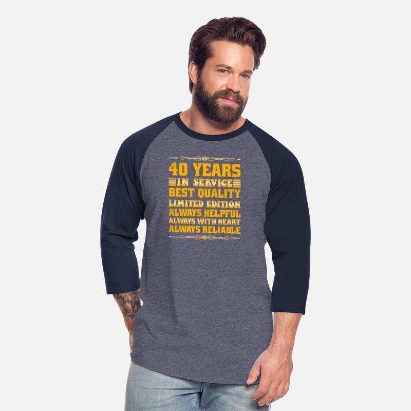 40 Years in Service Best Quality Limited Edition