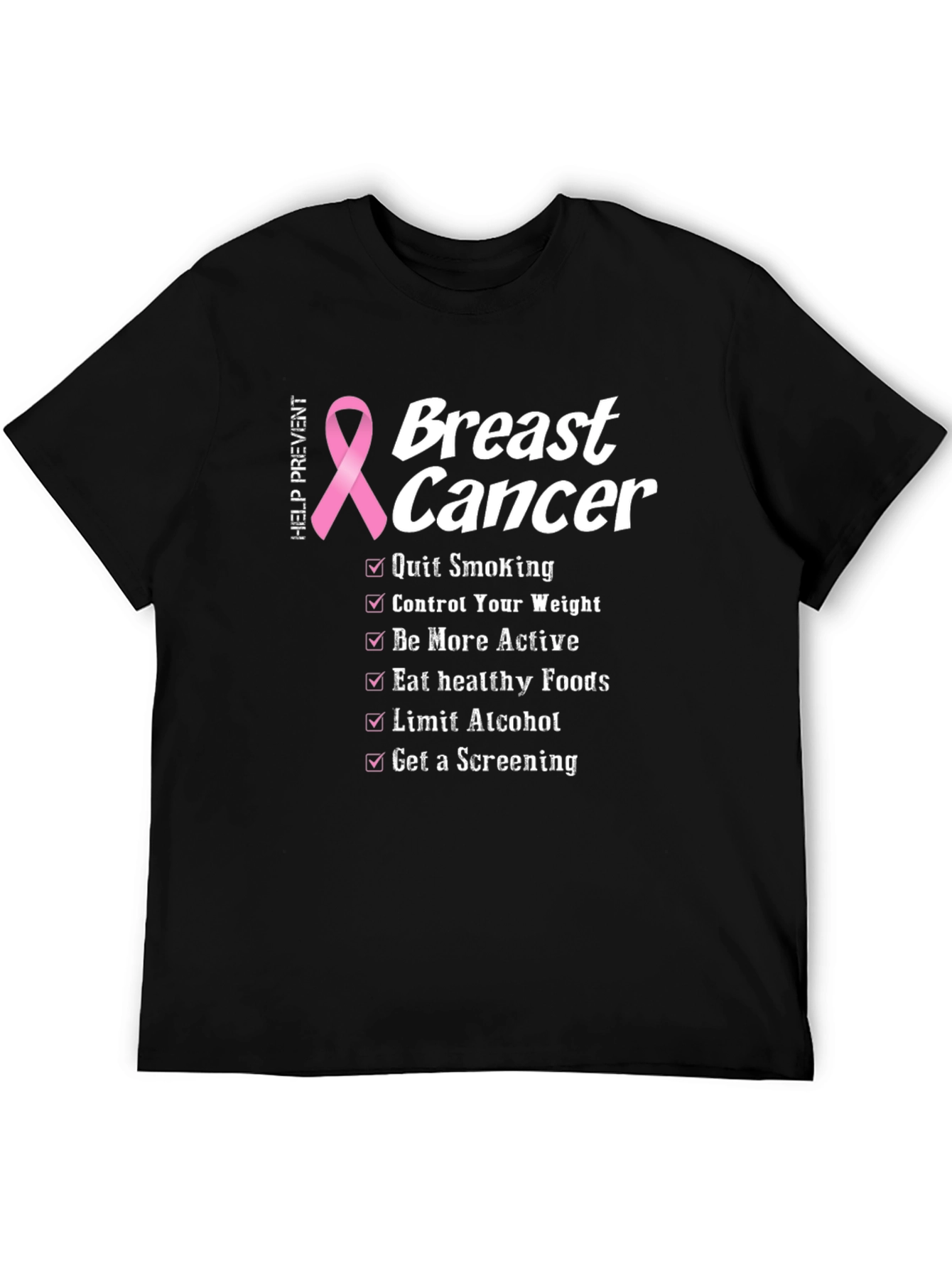 Breast Cancer Prevention T-Shirt