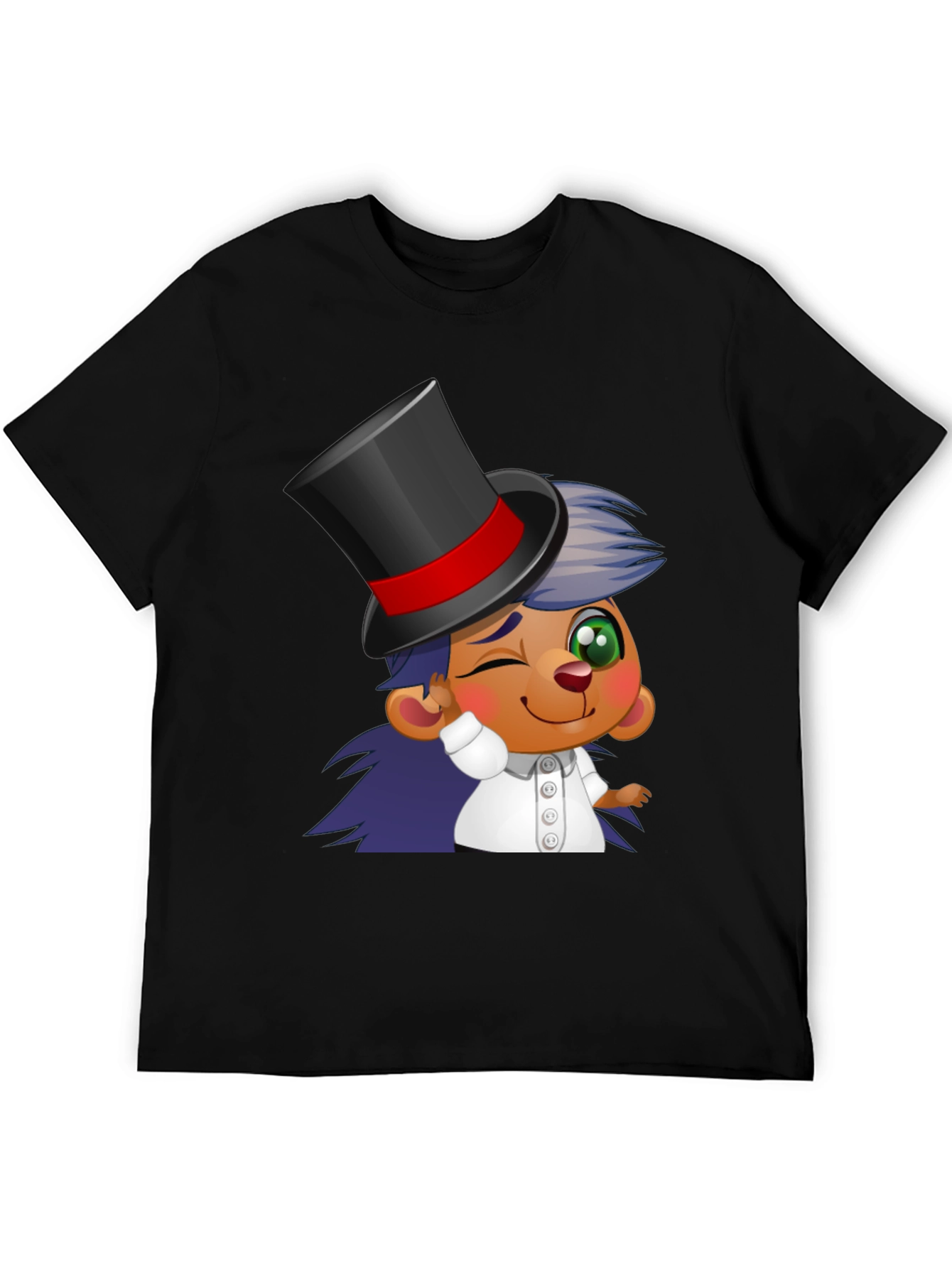 Cartoon Magician T-Shirt - Funky Design