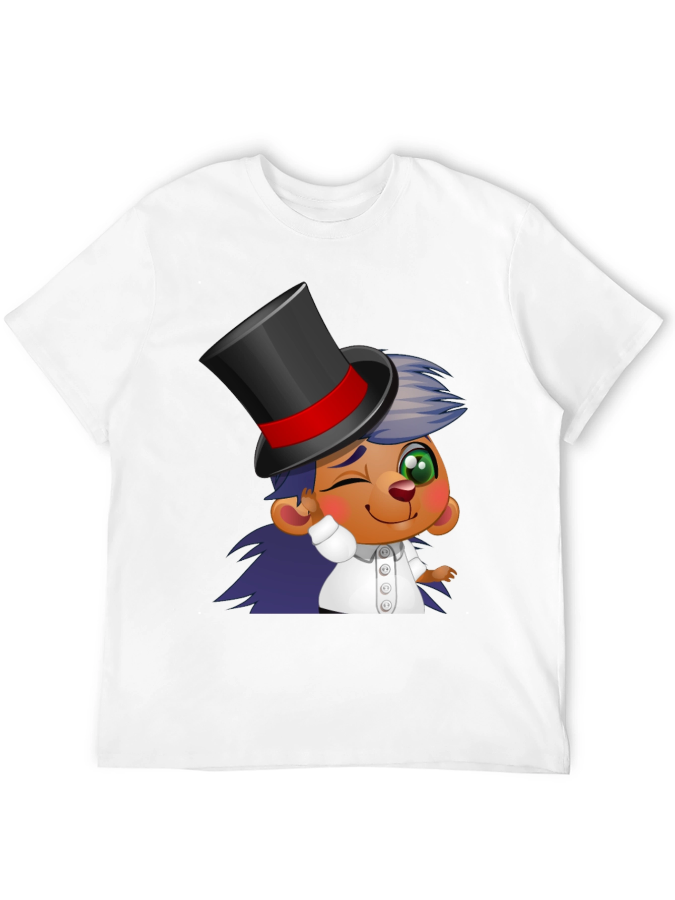 Cartoon Magician T-Shirt - Funky Design