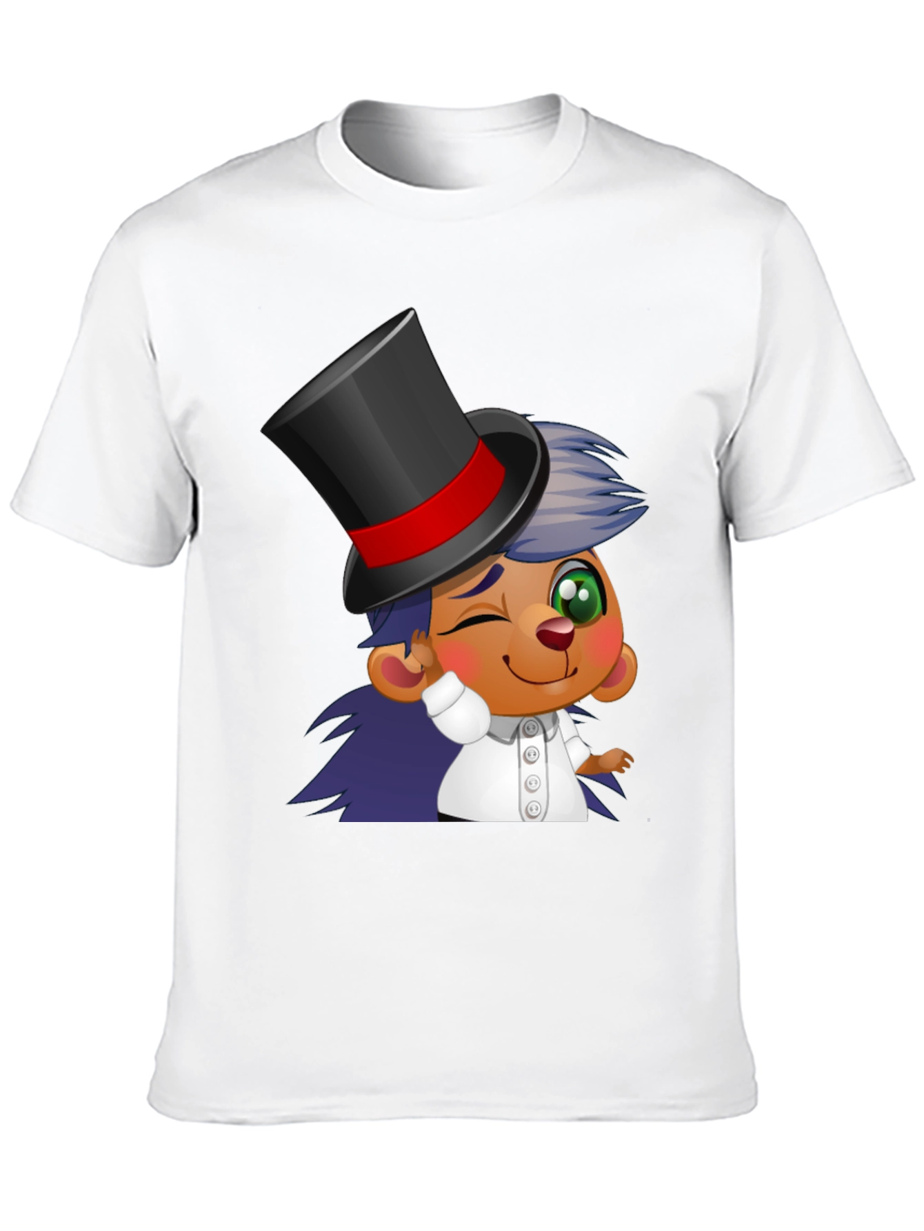 Cartoon Magician T-Shirt - Funky Design