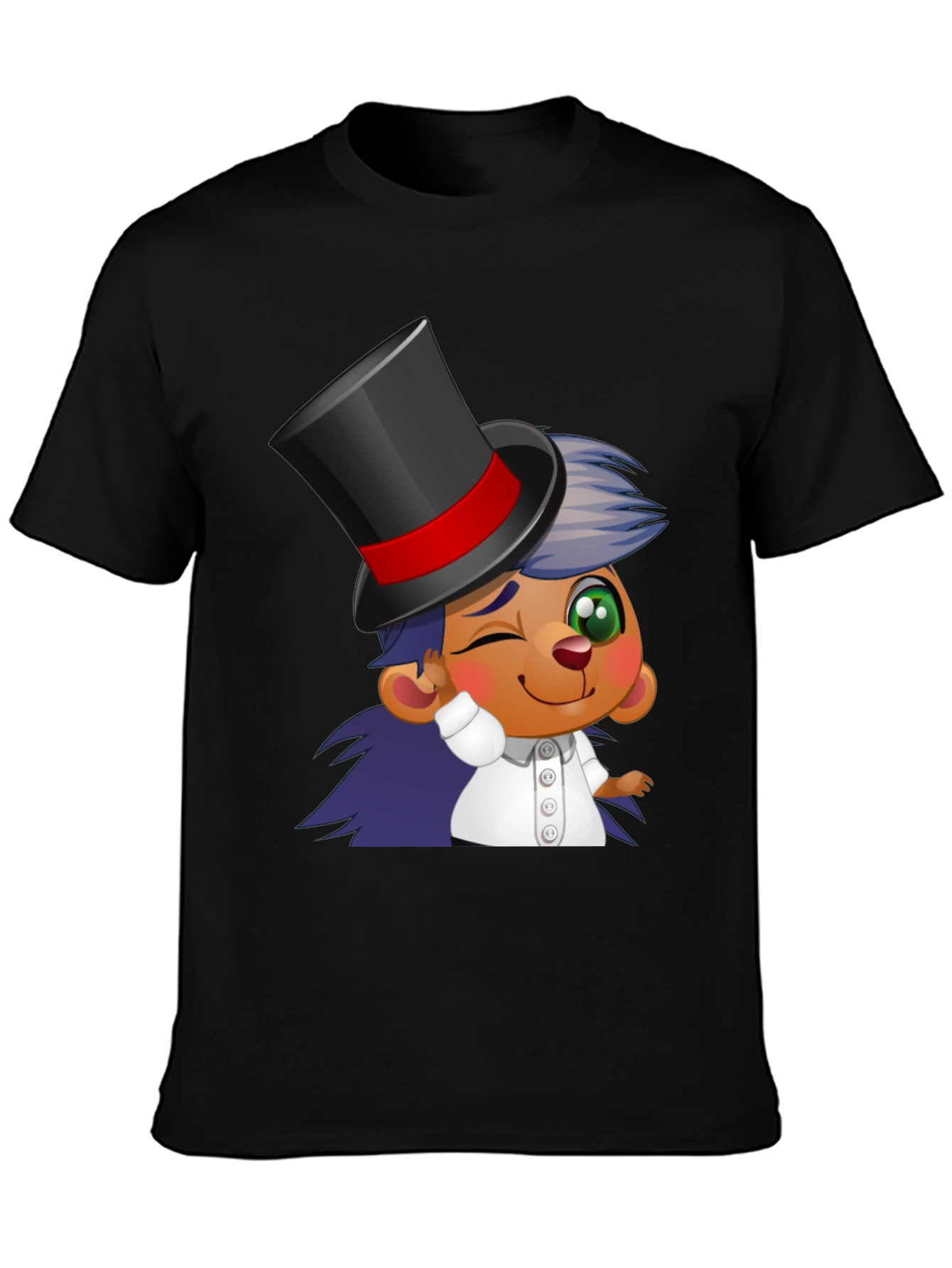 Cartoon Magician T-Shirt - Funky Design