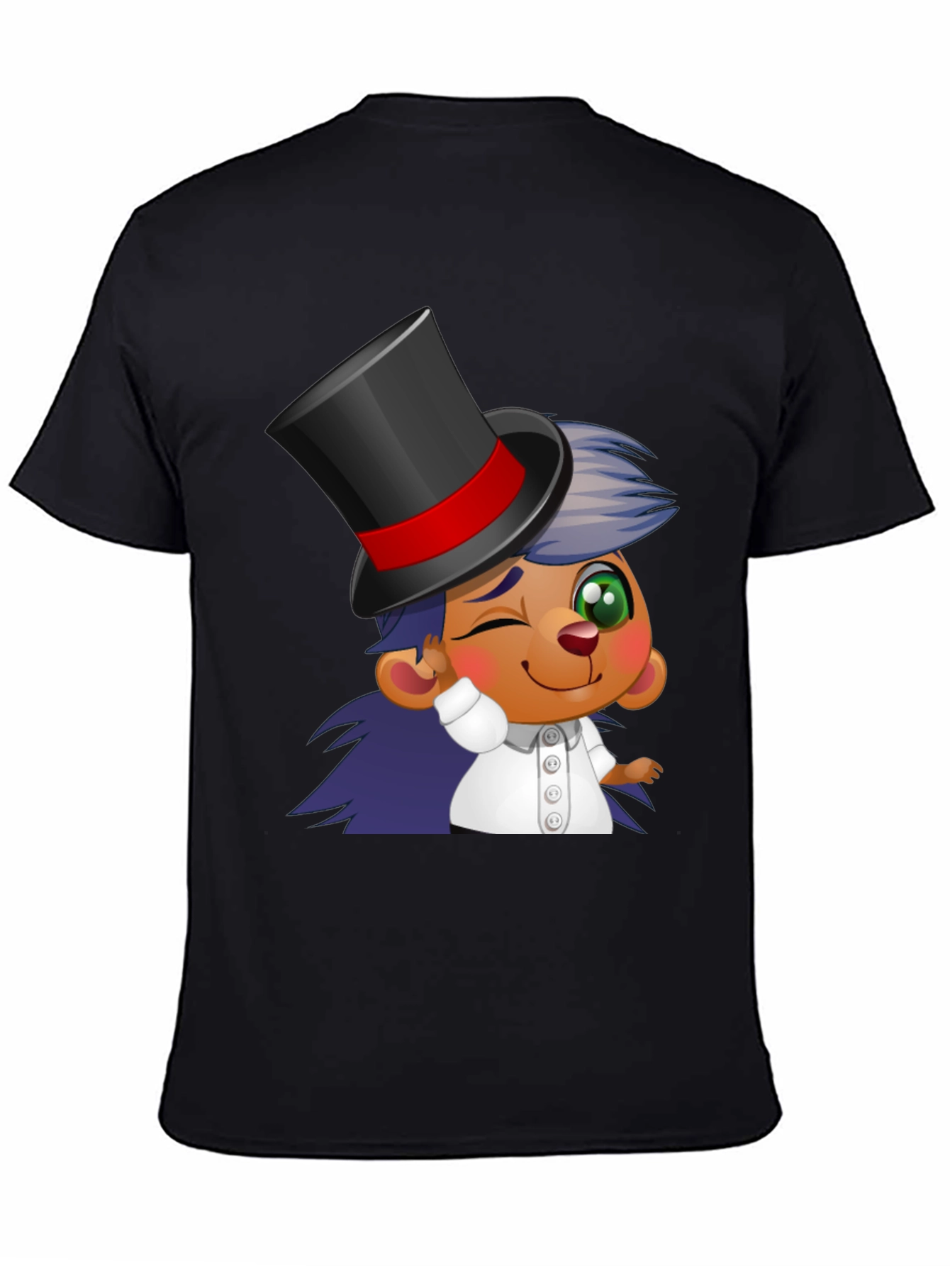 Cartoon Magician T-Shirt - Funky Design