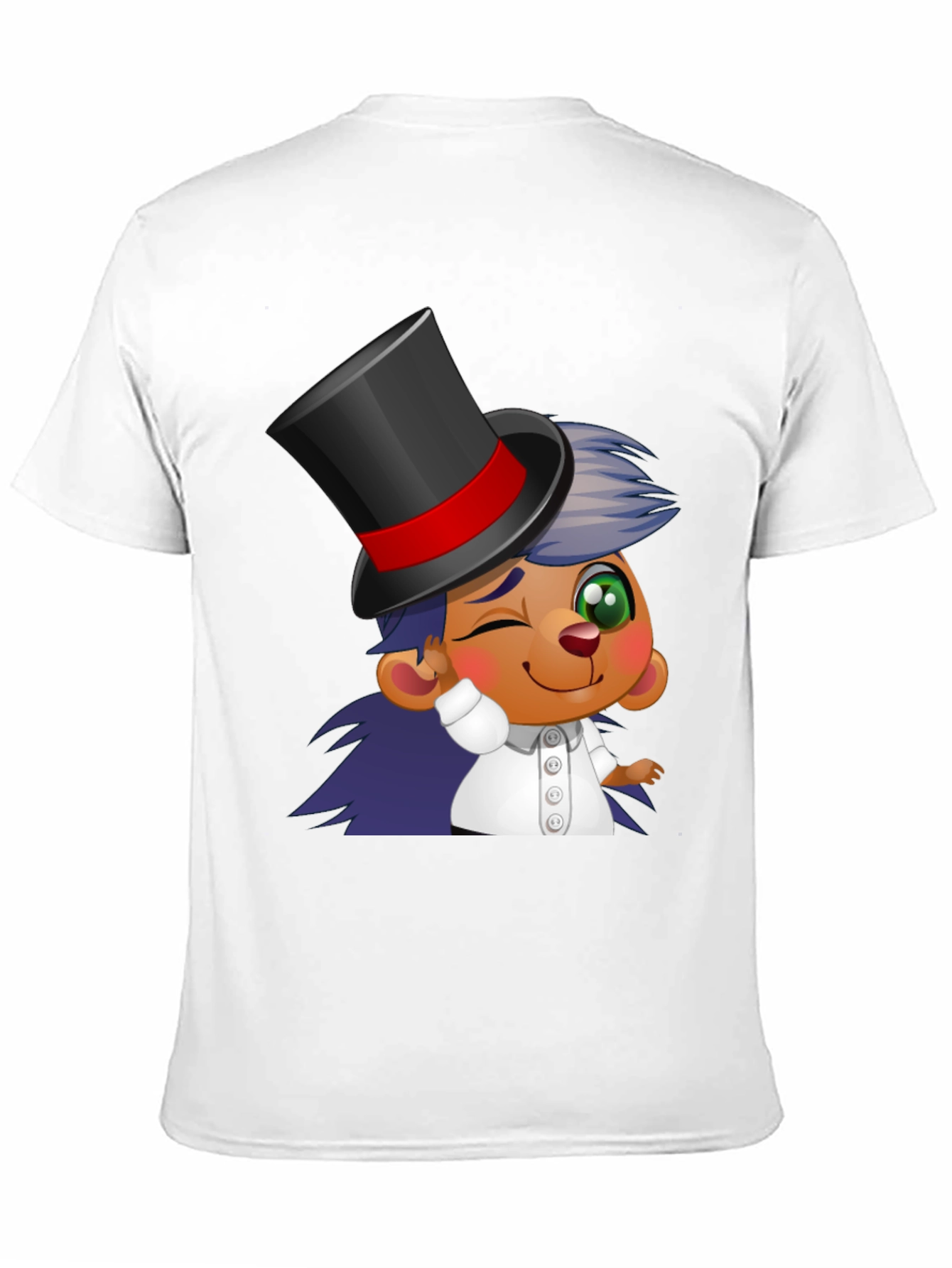 Cartoon Magician T-Shirt - Funky Design