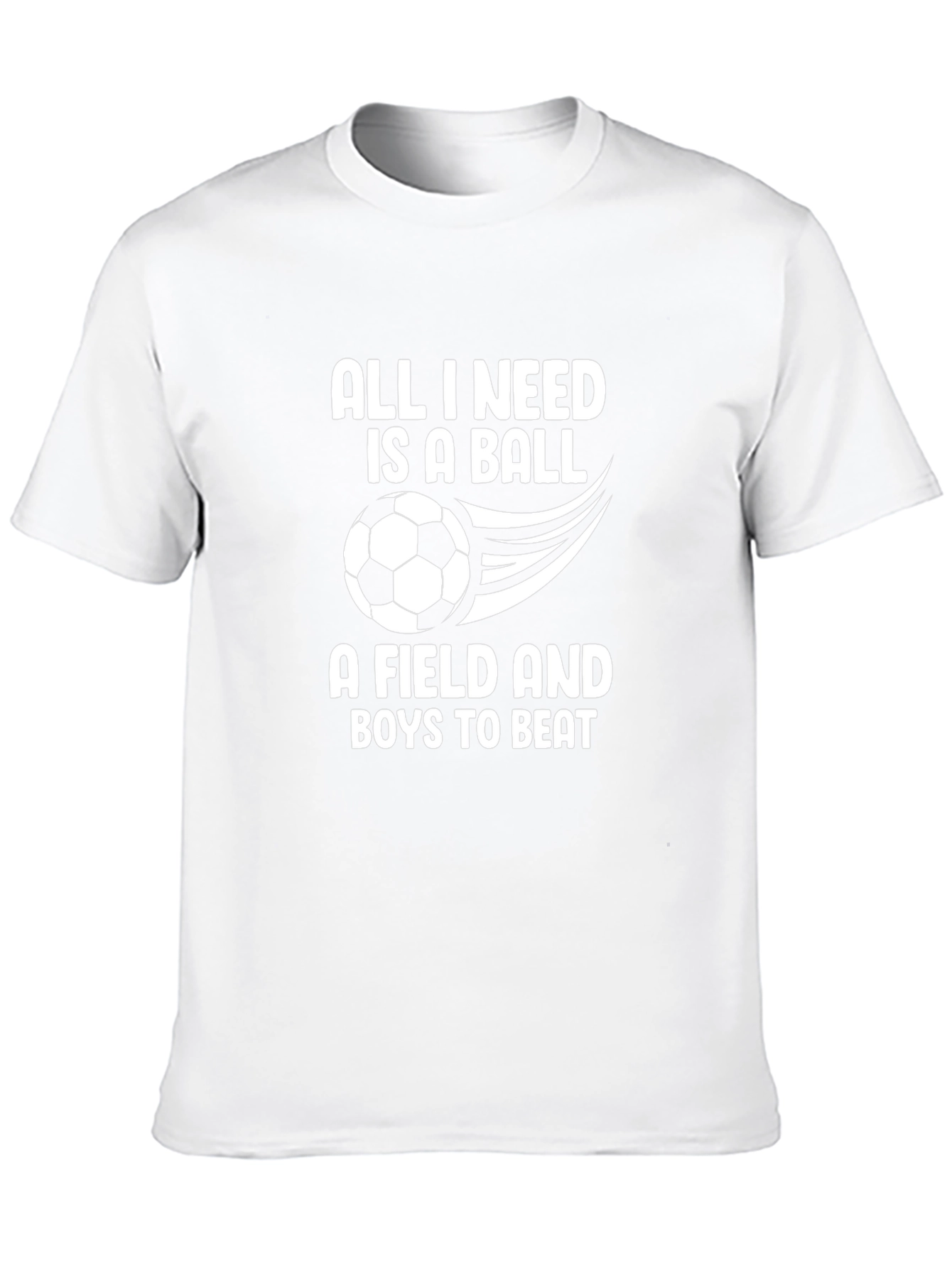 Soccer Lover T-Shirt: All I Need is a Ball