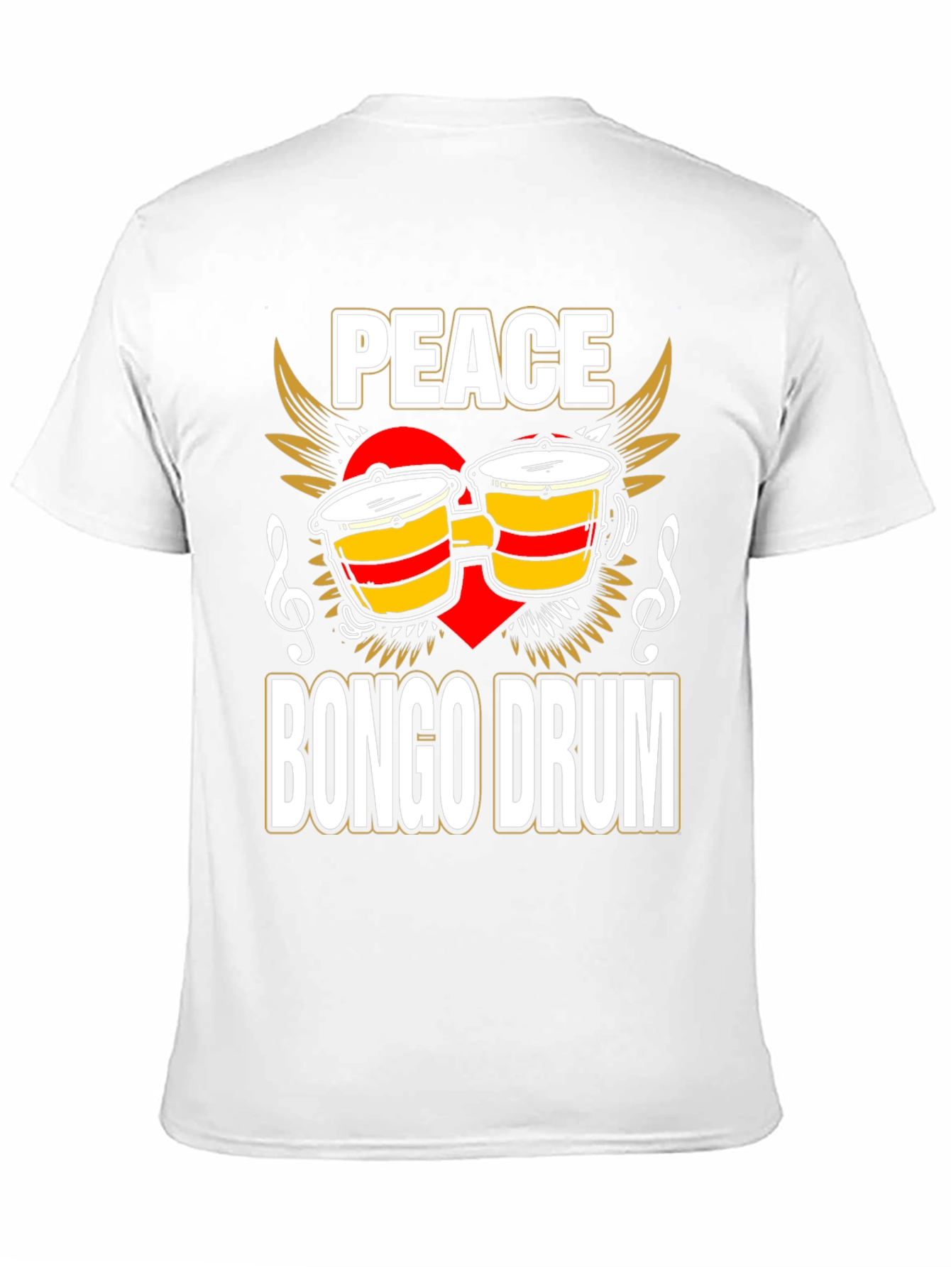 Peace Bongo Drum T-Shirt