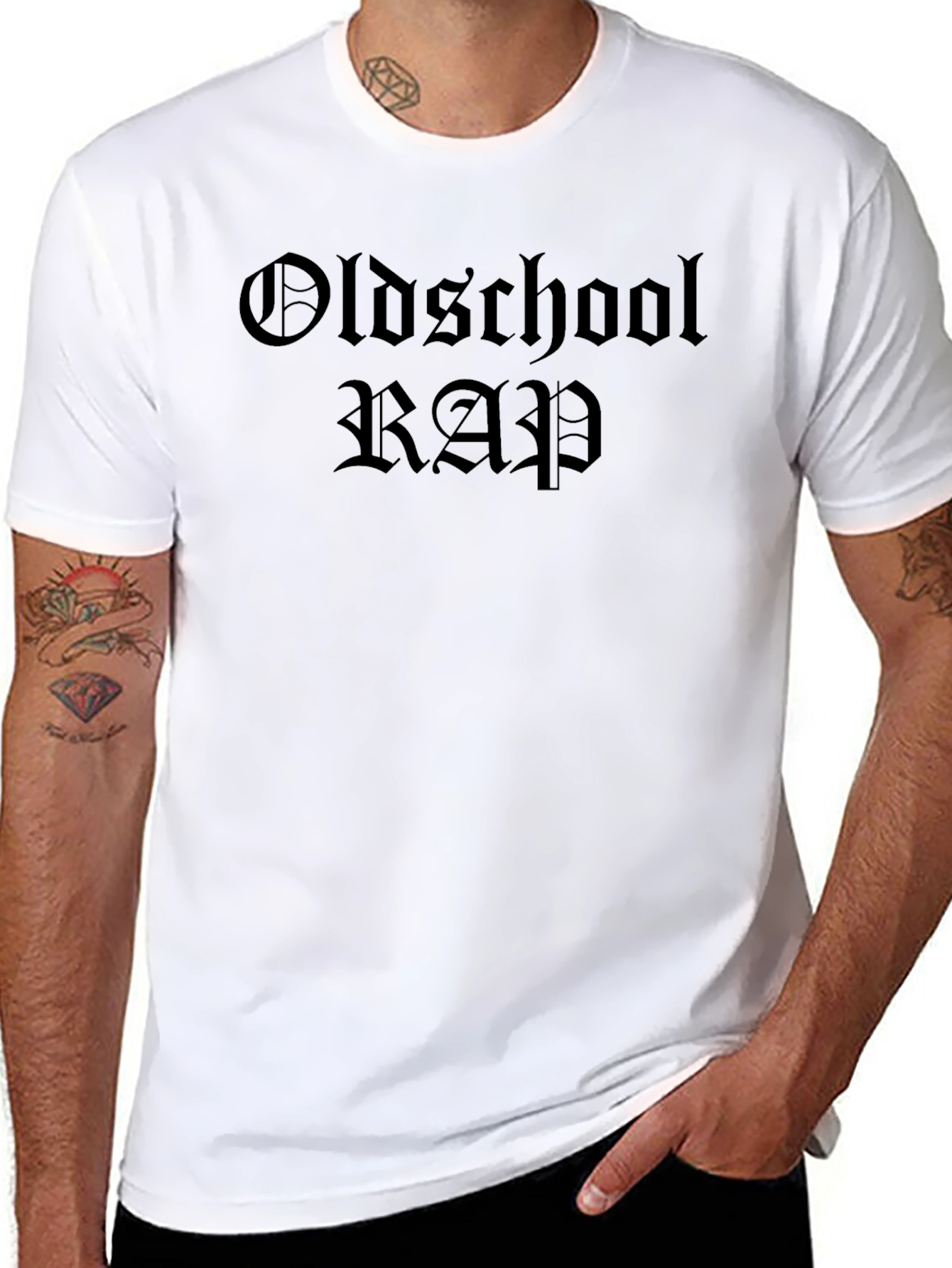 Oldschool Rap Black T-Shirt