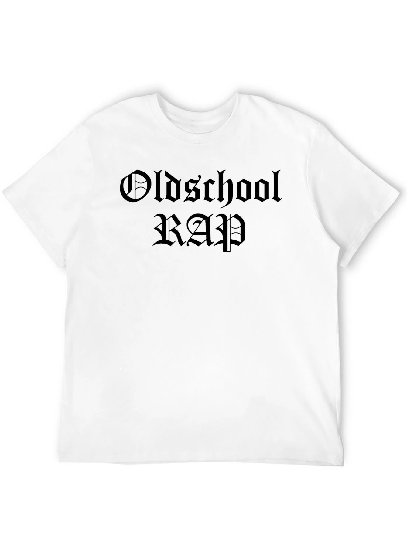 Oldschool Rap Black T-Shirt