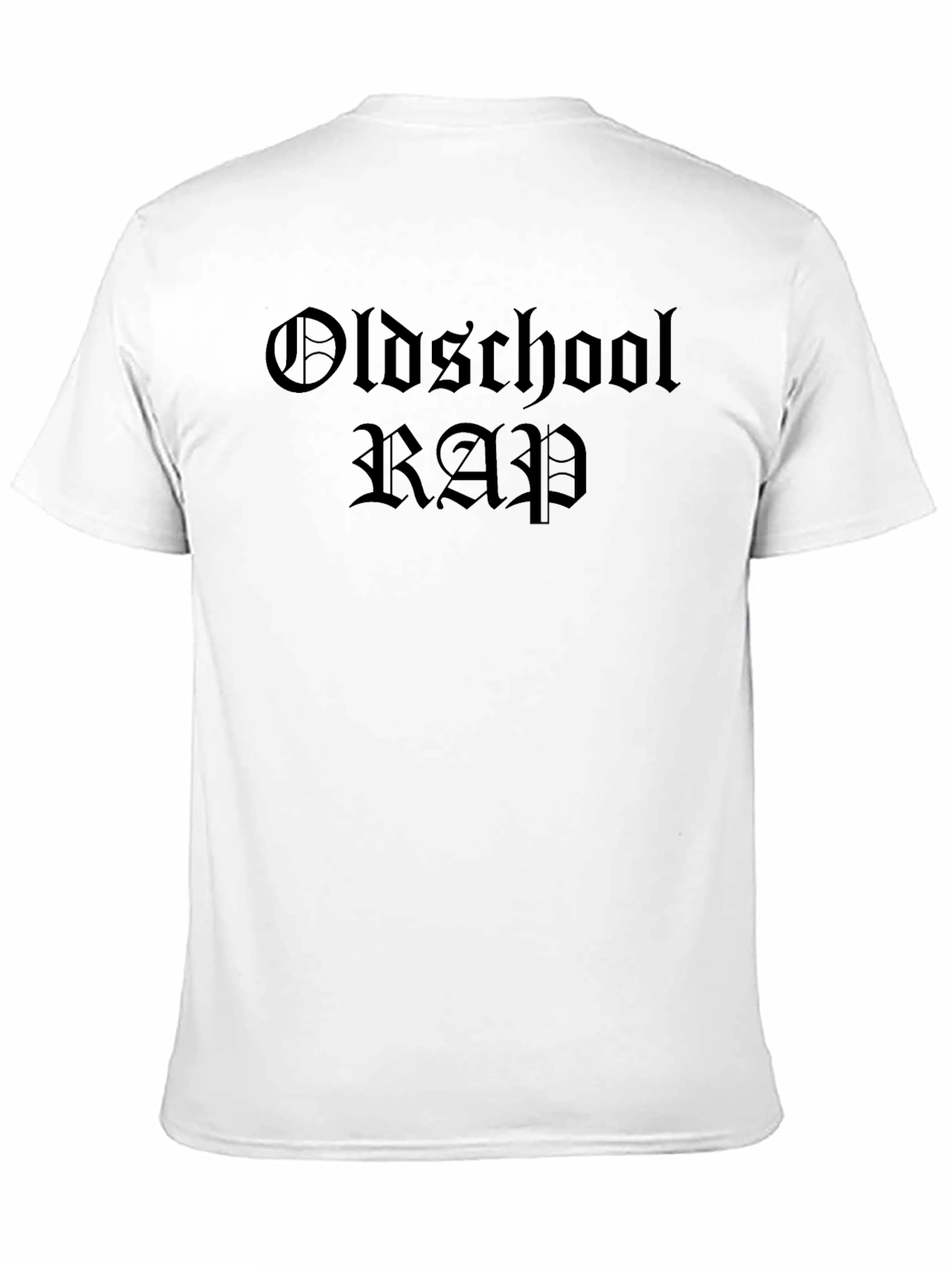 Oldschool Rap Black T-Shirt