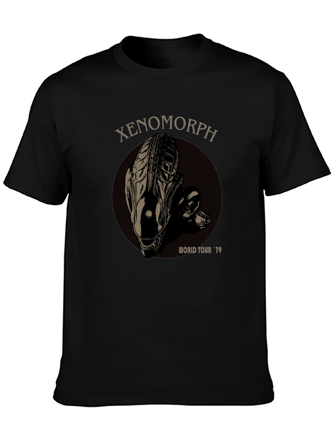 Xenomorph World Tour 79 Black T-Shirt