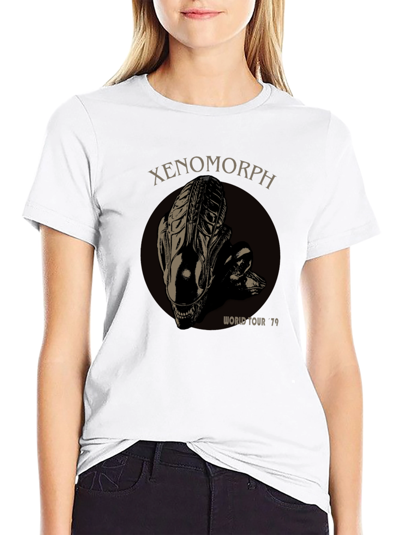 Xenomorph World Tour 79 Black T-Shirt