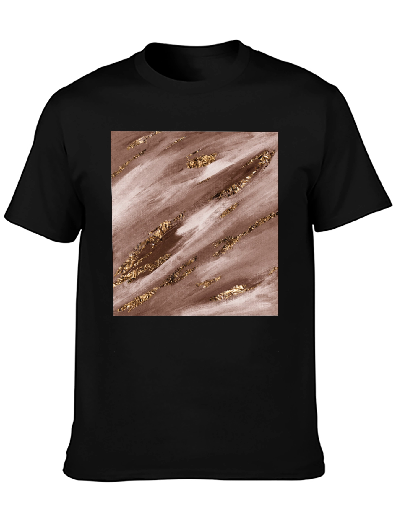 Abstract Art Graphic Tee - Trendy Casual Shirt