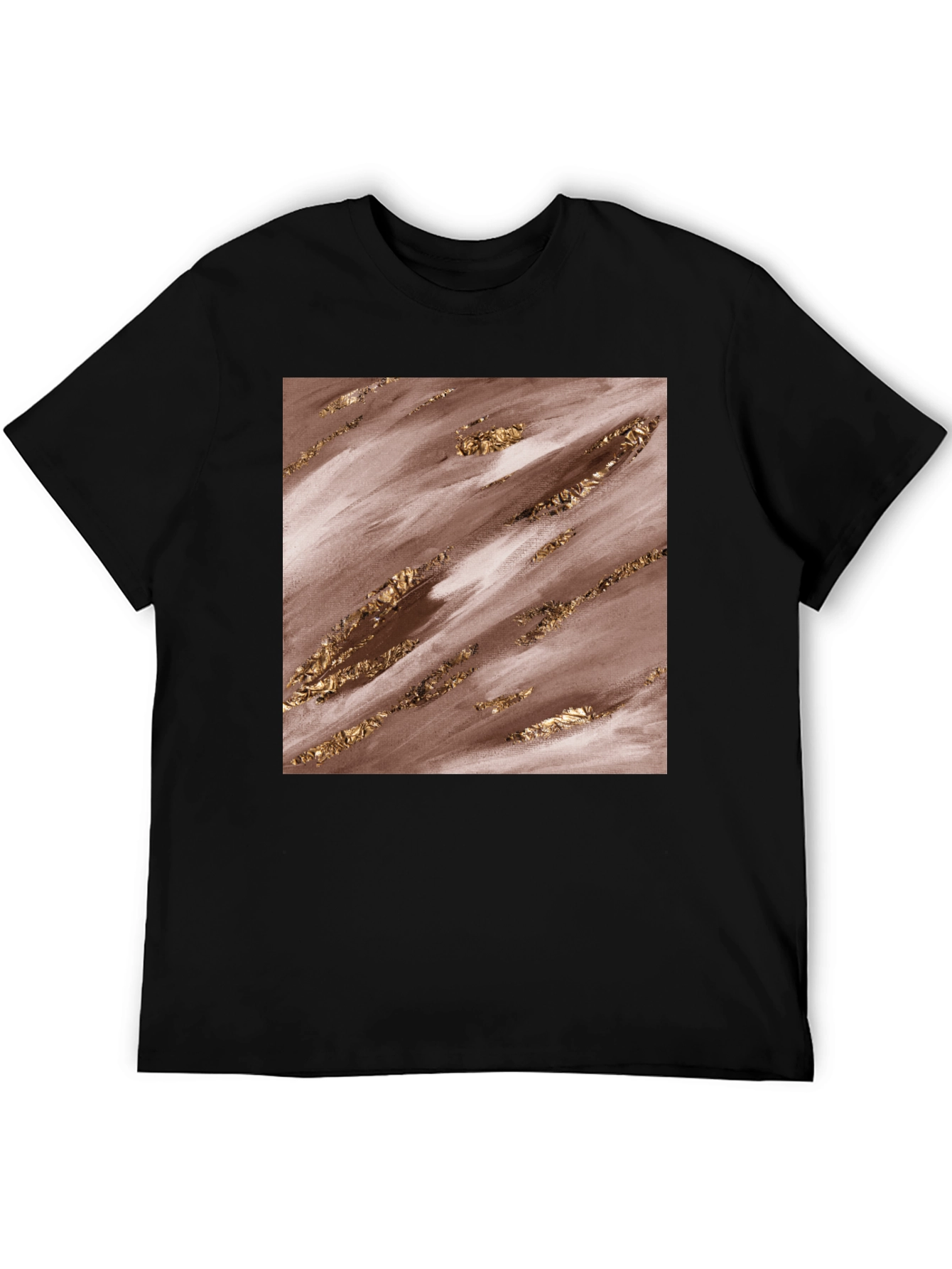Abstract Art Graphic Tee - Trendy Casual Shirt