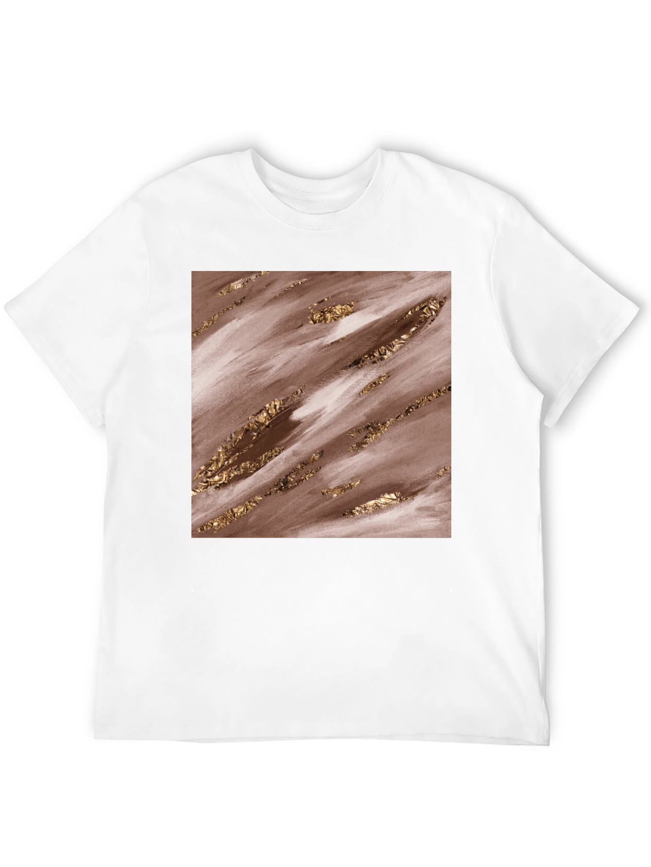 Abstract Art Graphic Tee - Trendy Casual Shirt