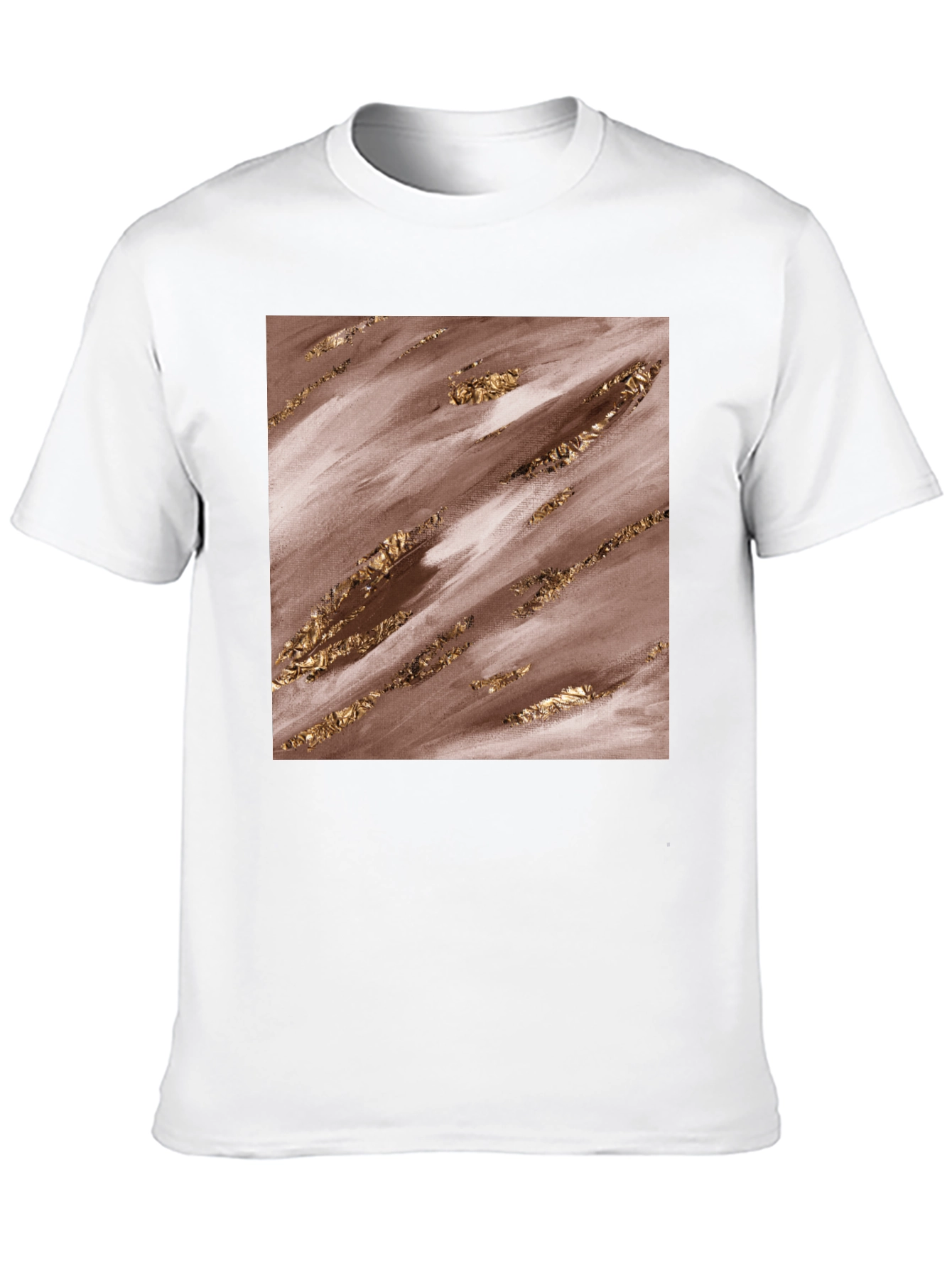 Abstract Art Graphic Tee - Trendy Casual Shirt