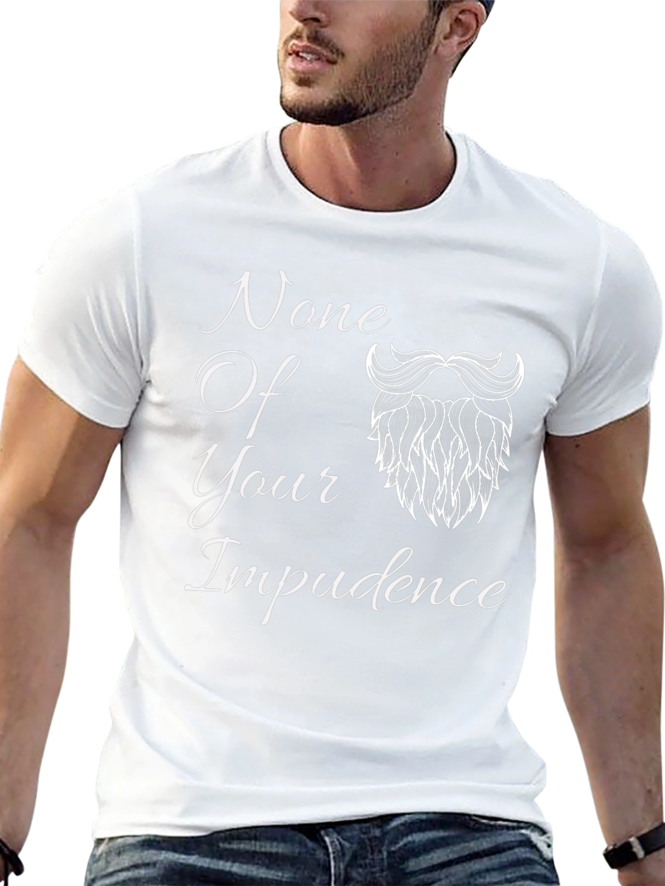 None Of Your Impudence Black T-Shirt