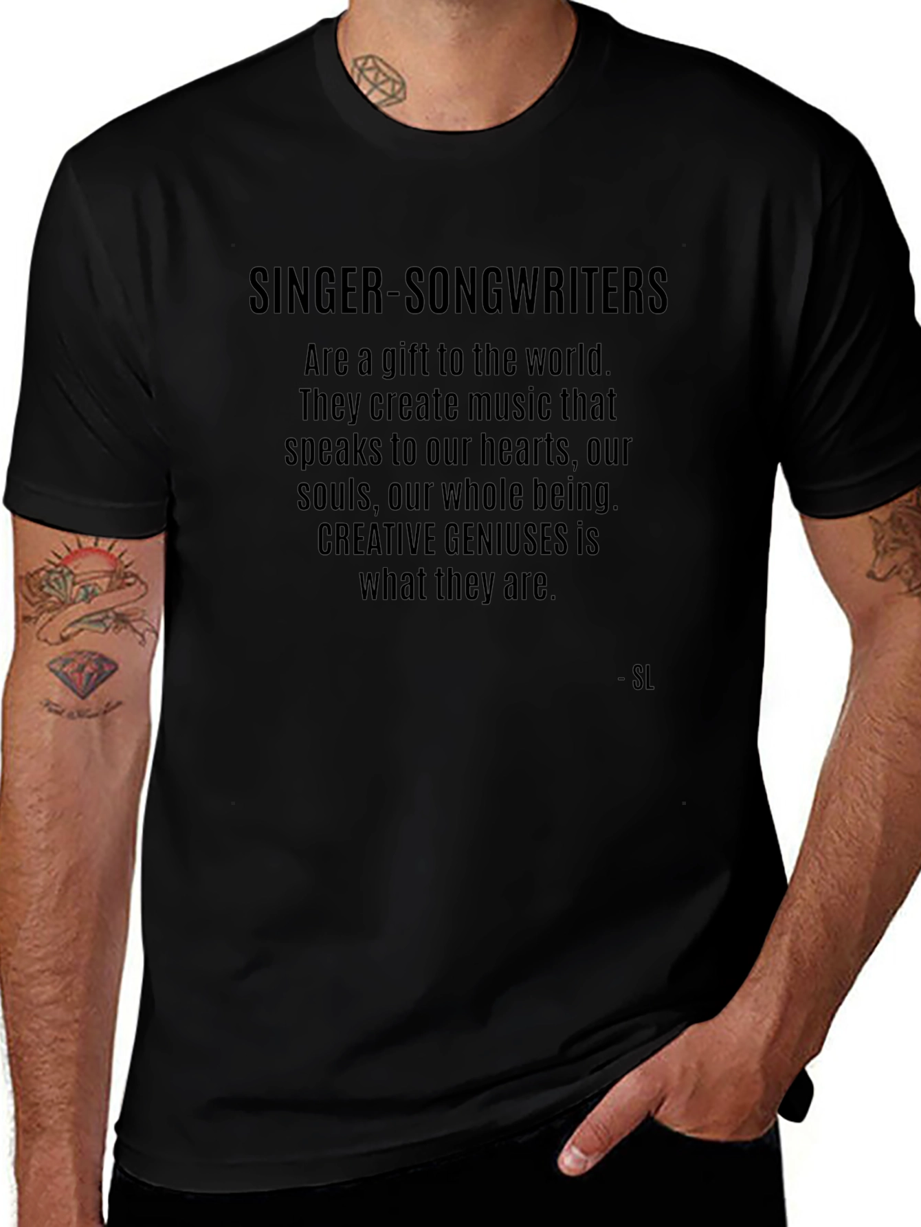 Singer-Songwriter Tribute Graphic Tee - Unisex