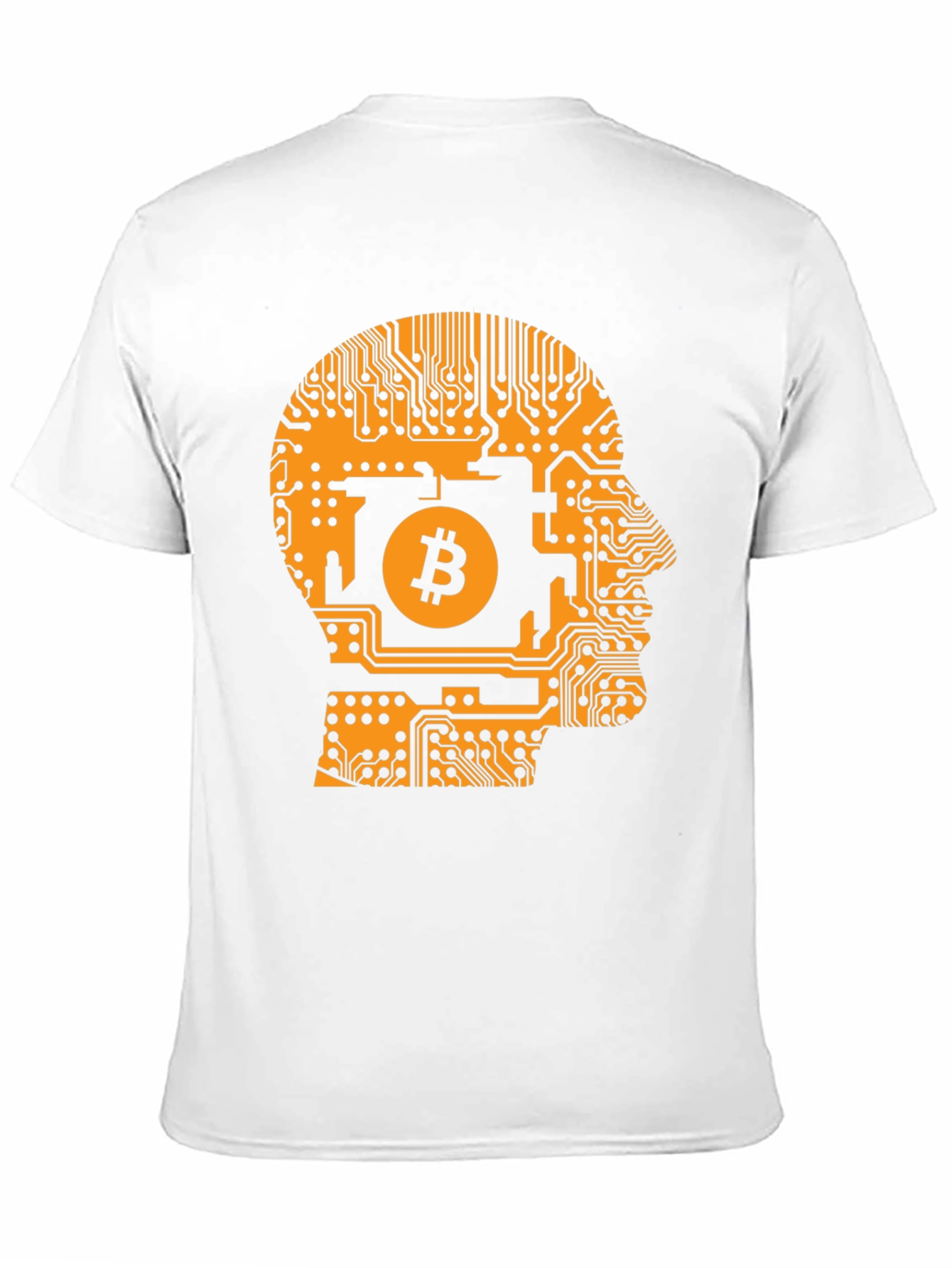 Bitcoin Mind T-Shirt - Crypto Circuit Board Design