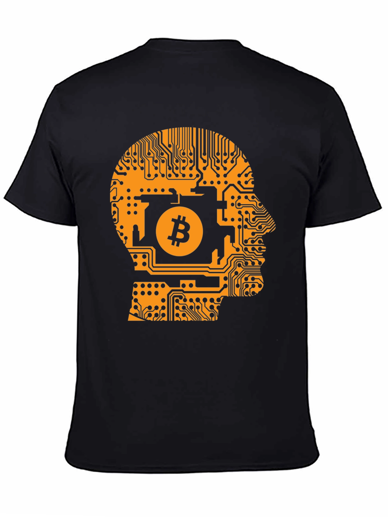 Bitcoin Mind T-Shirt - Crypto Circuit Board Design