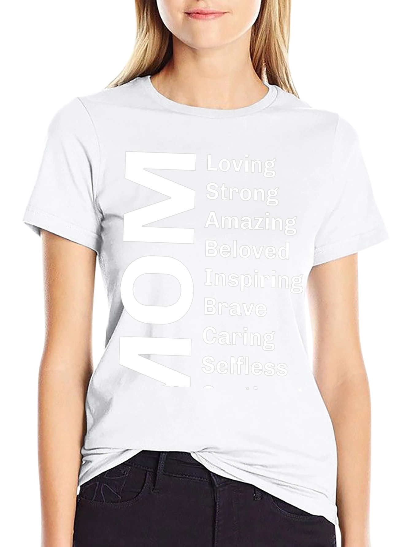 Loving Mom Graphic T-Shirt -  Mothers Day Gift