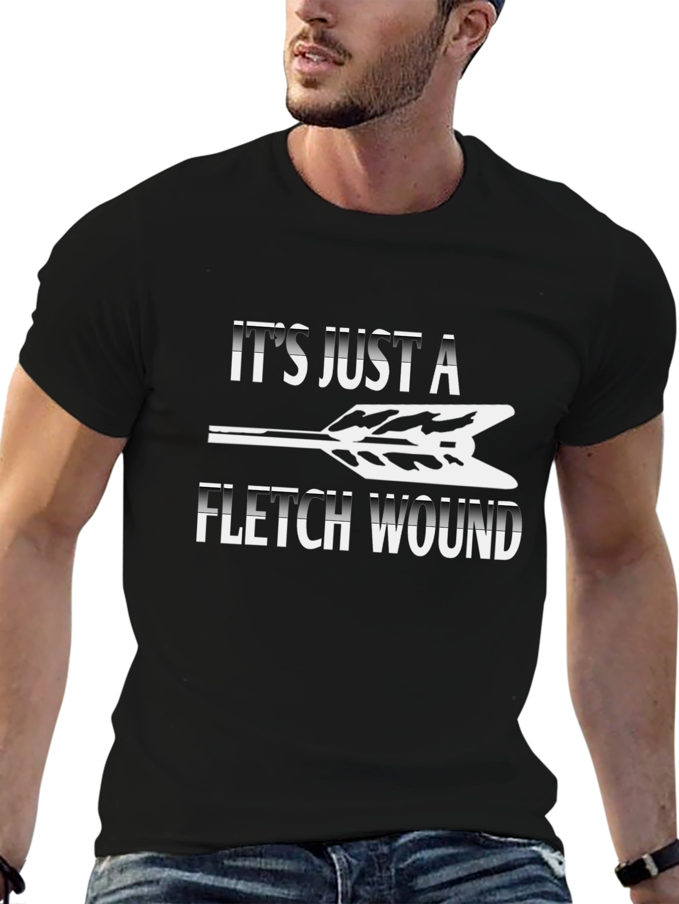 Its Just a Fletch Wound T-Shirt