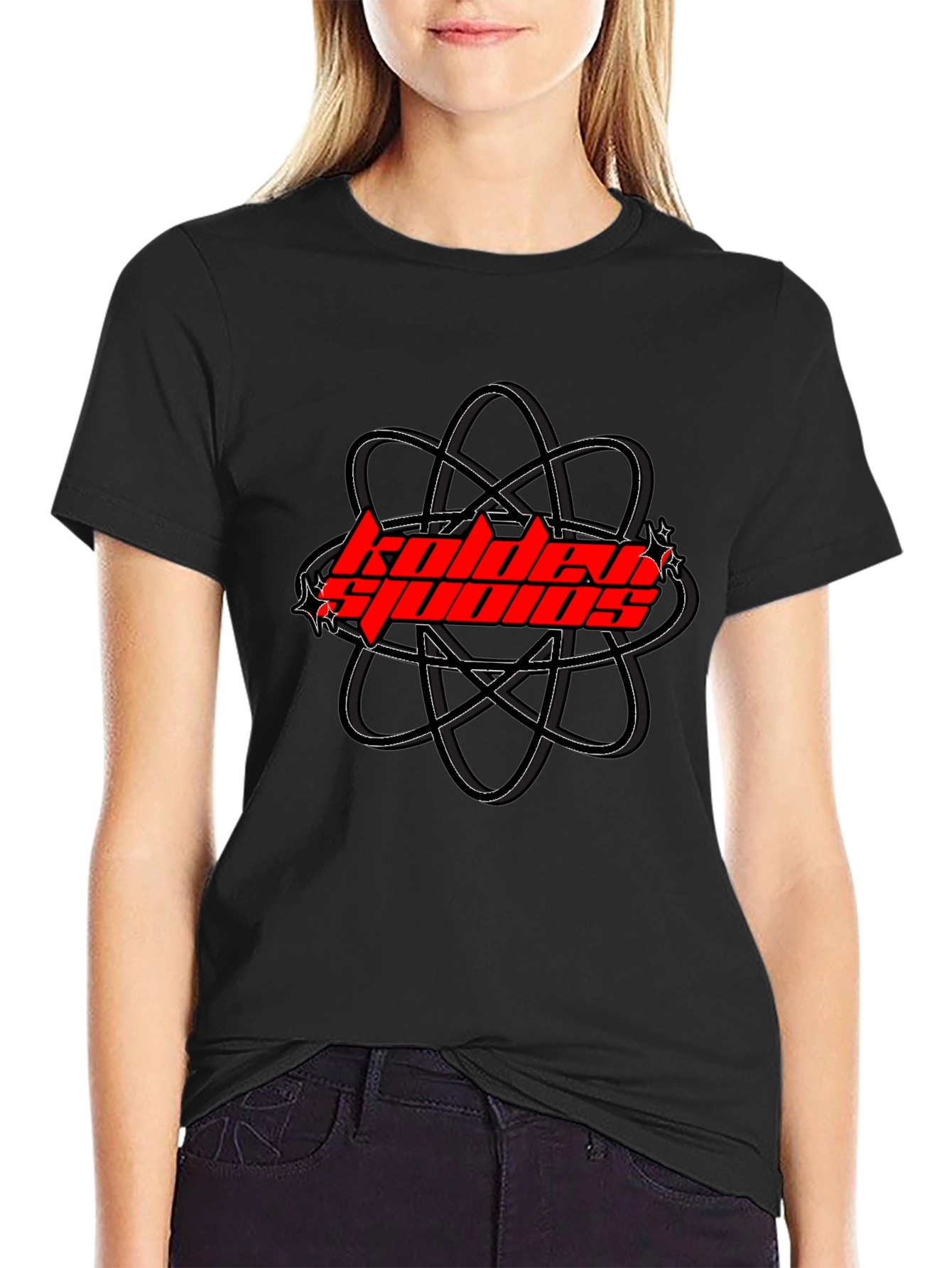 Golden Spudds T-Shirt Black Tee
