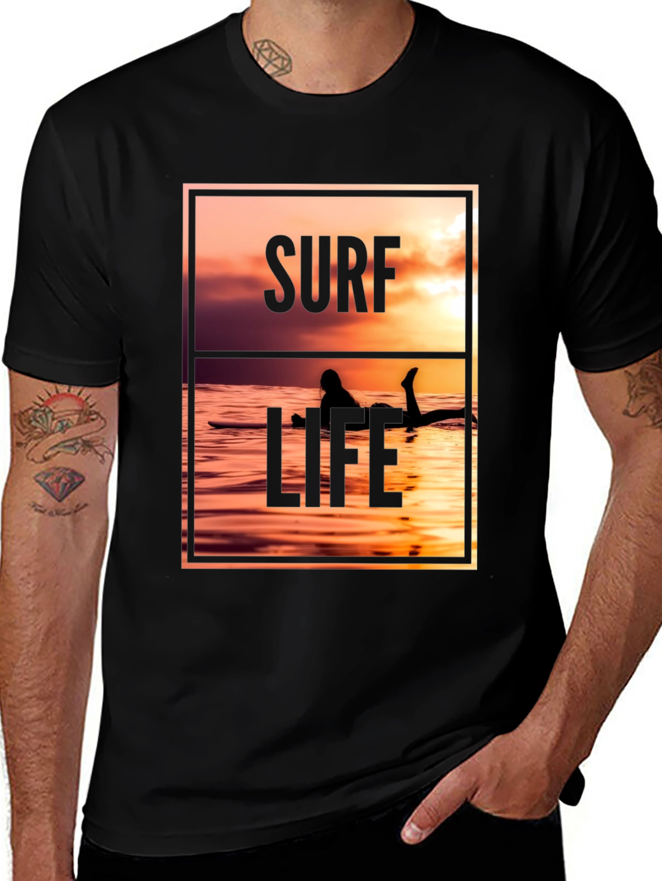 Surf Life Graphic T-Shirt