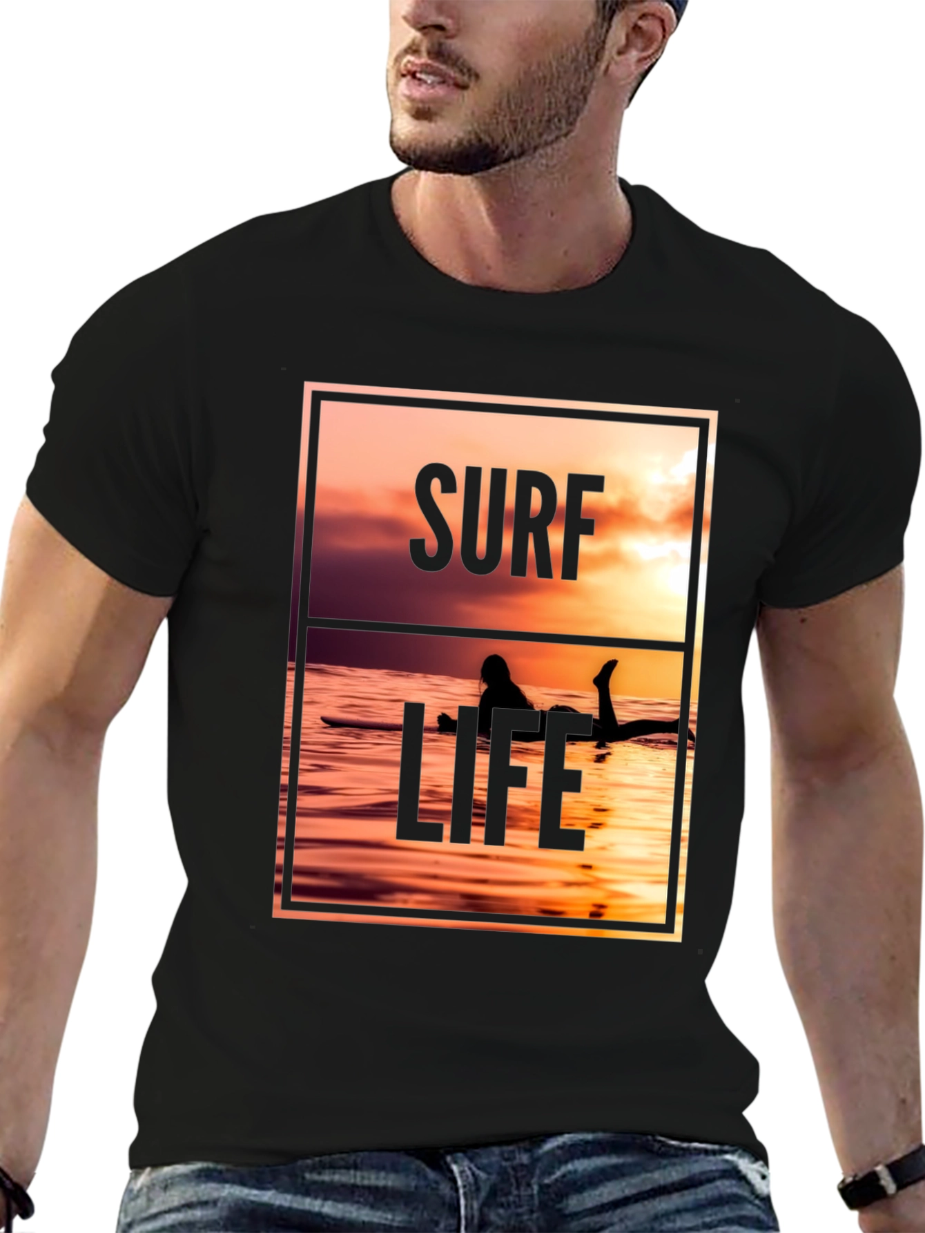 Surf Life Graphic T-Shirt