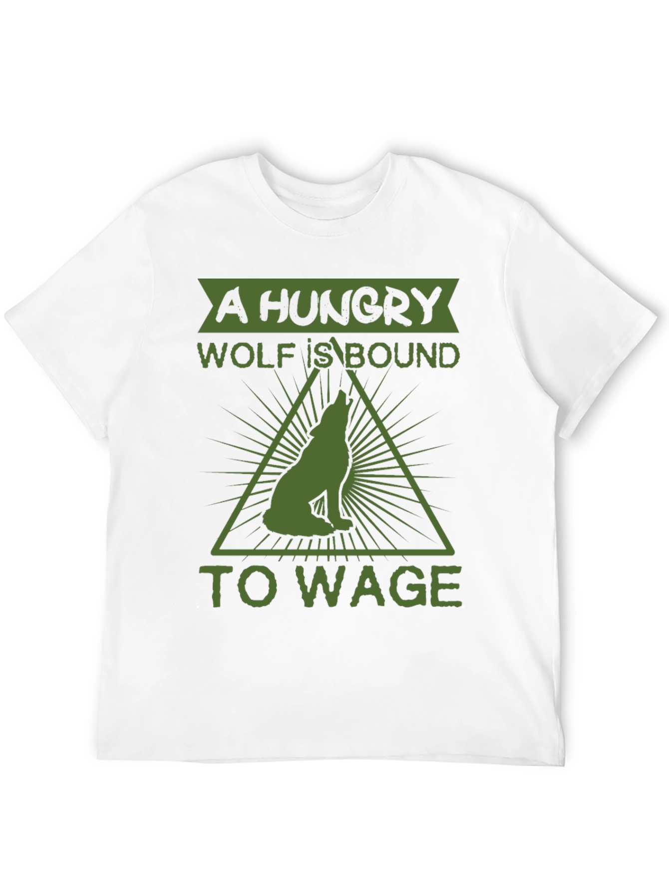 A Hungry Wolf Tee - Bound to Wage
