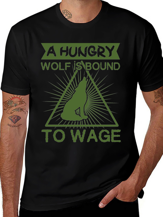 A Hungry Wolf Tee - Bound to Wage