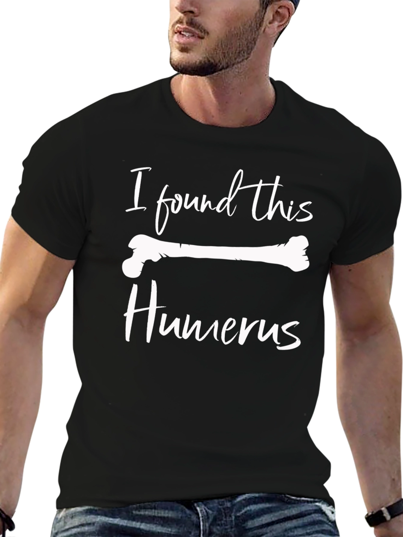 Humorous Humerus Graphic T-Shirt