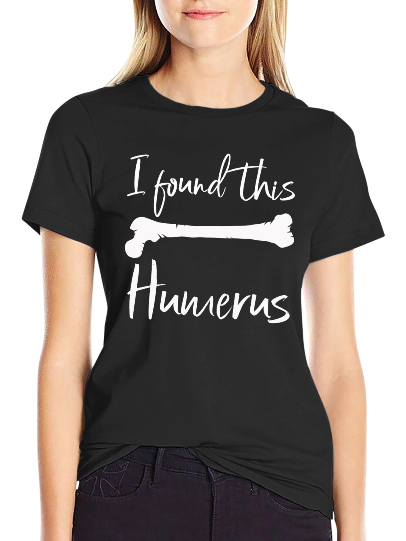 Humorous Humerus Graphic T-Shirt