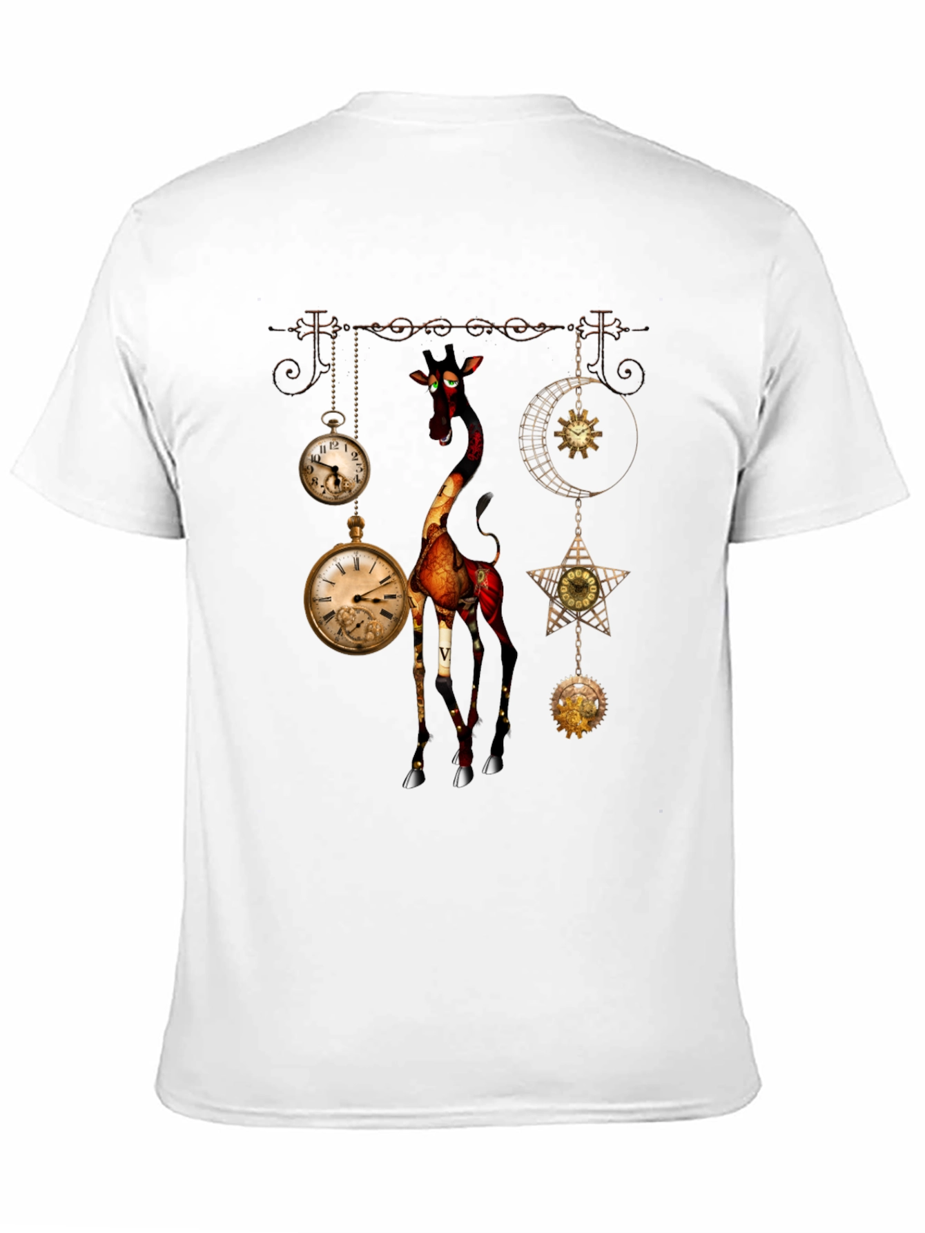 Steampunk Giraffe Graphic Tee