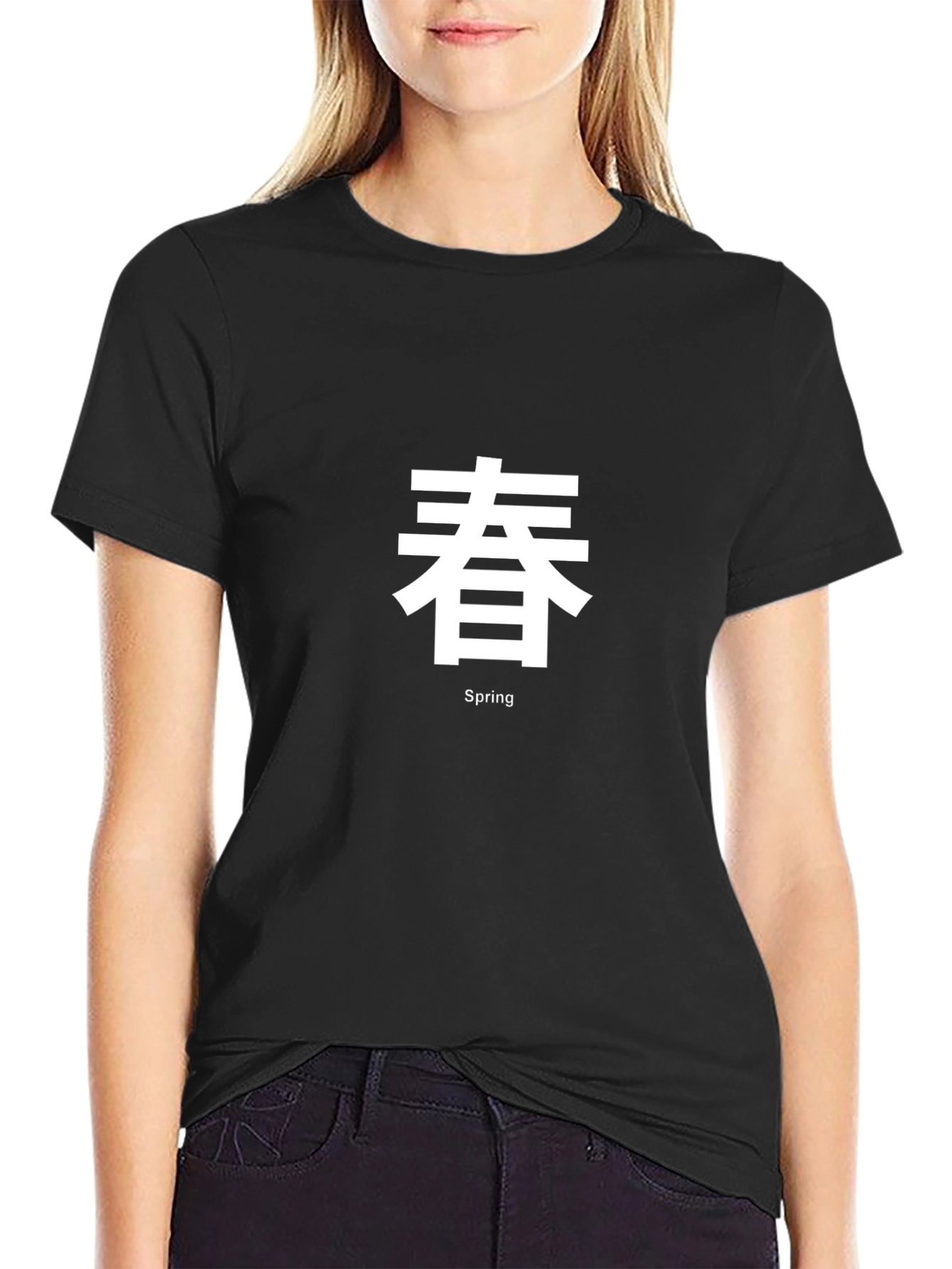 Spring Kanji T-Shirt - Stylish Japanese Graphic Tee