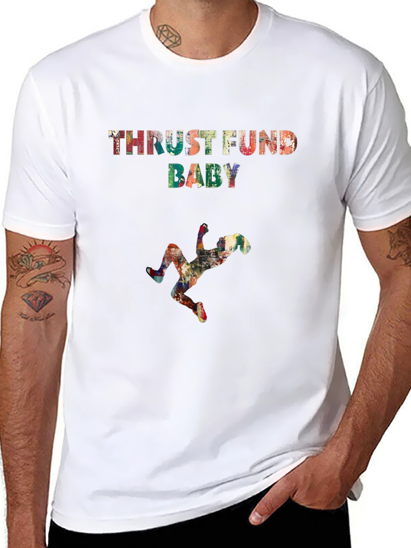 Thrust Fund Baby Tee - Street Style Graphic T-Shirt