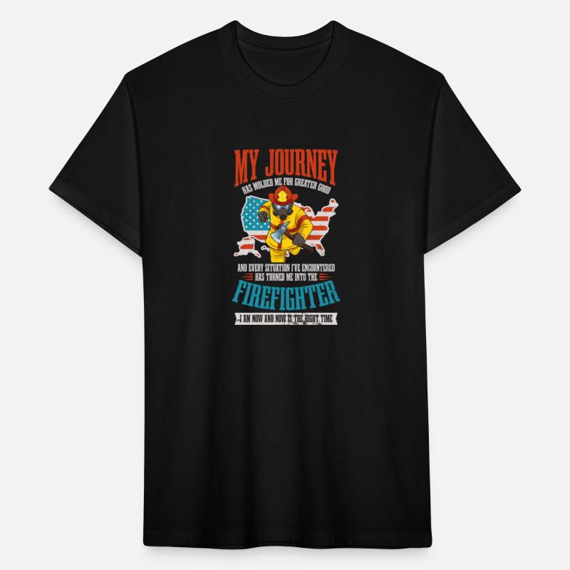 4th July Firefighter Molded Me For Greater Good