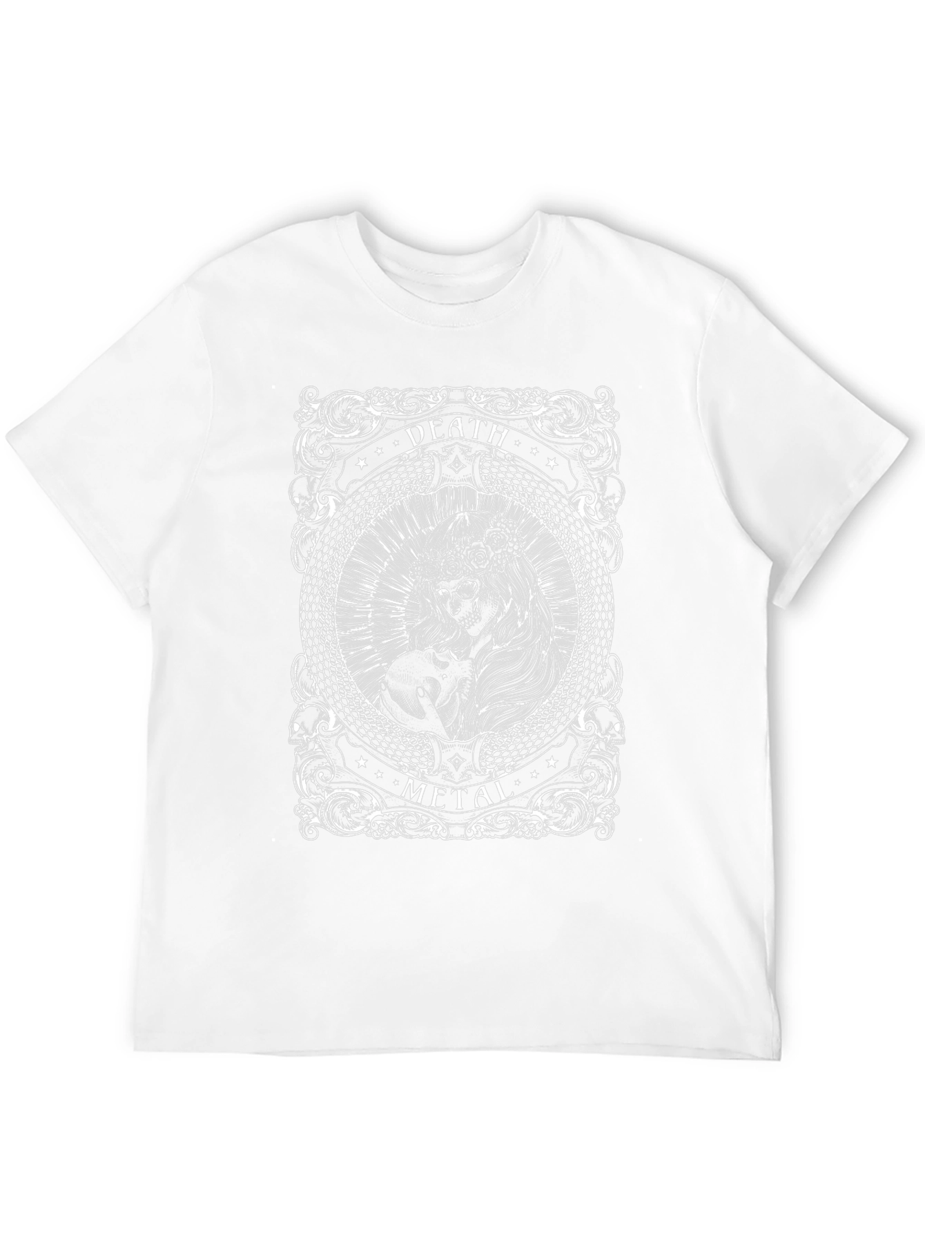 Death Metal Graphic Tee - Black Unisex Shirt