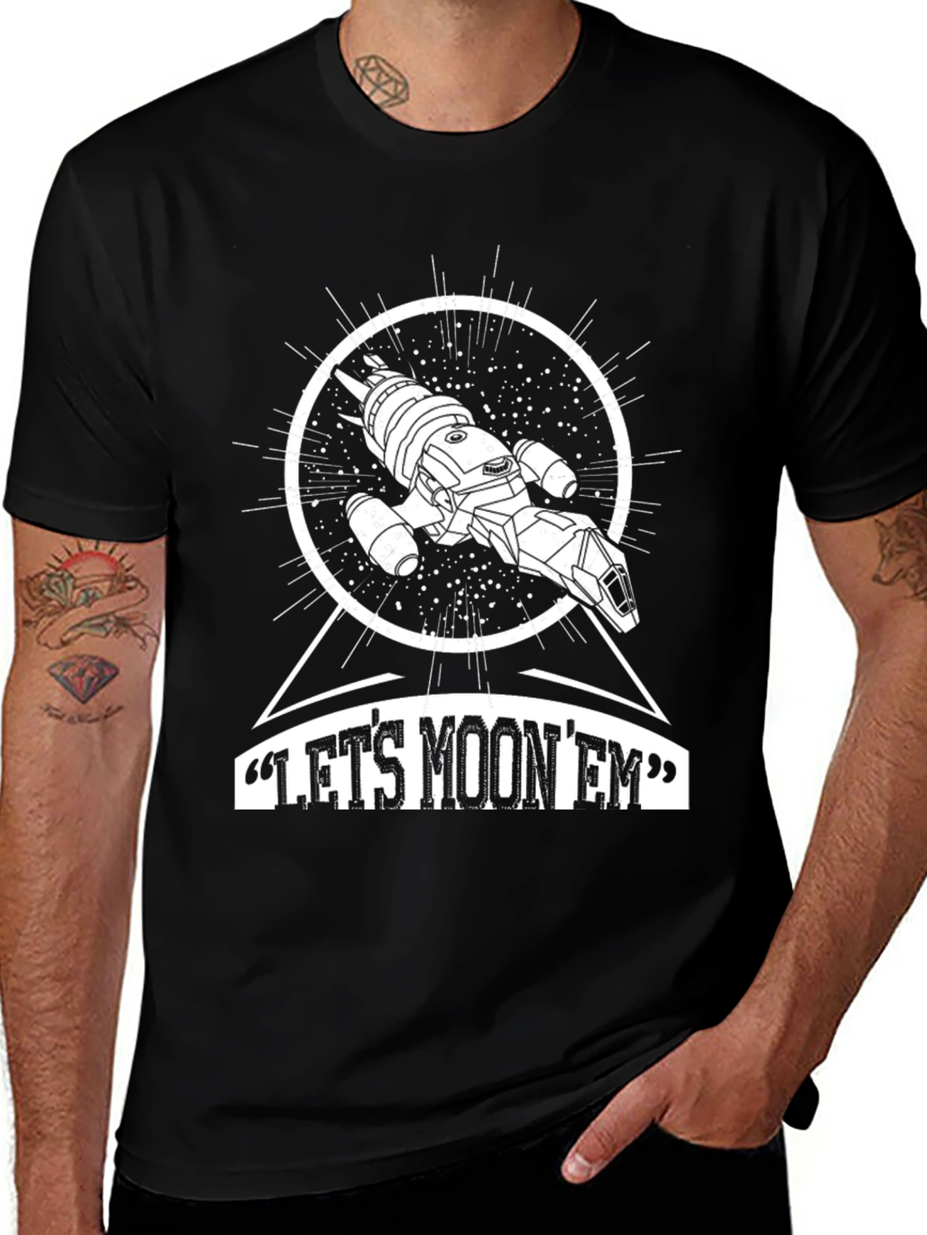 Lets Moon Em T-Shirt