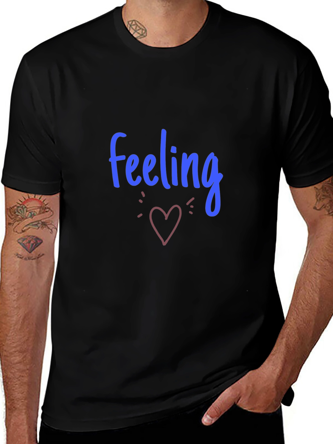 Feeling Heart T-Shirt - Express Yourself!