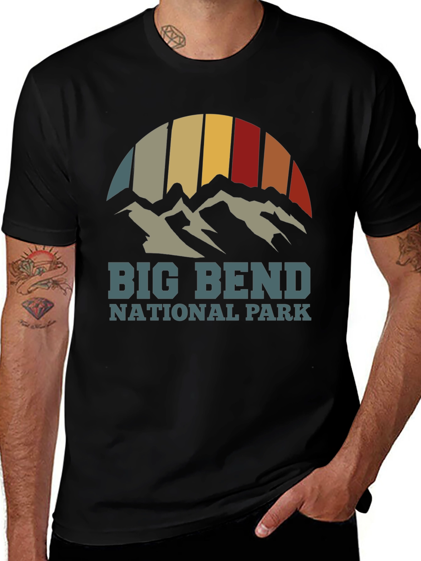 Big Bend National Park Retro Graphic Tee