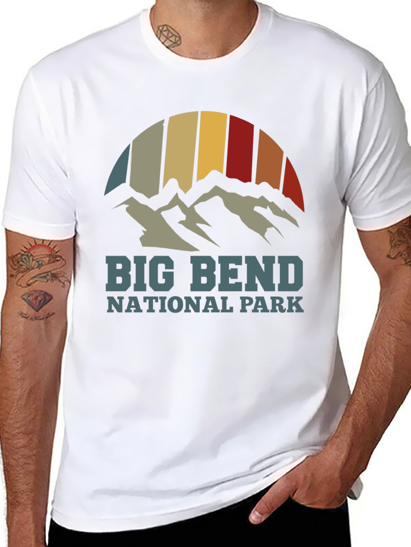 Big Bend National Park Retro Graphic Tee