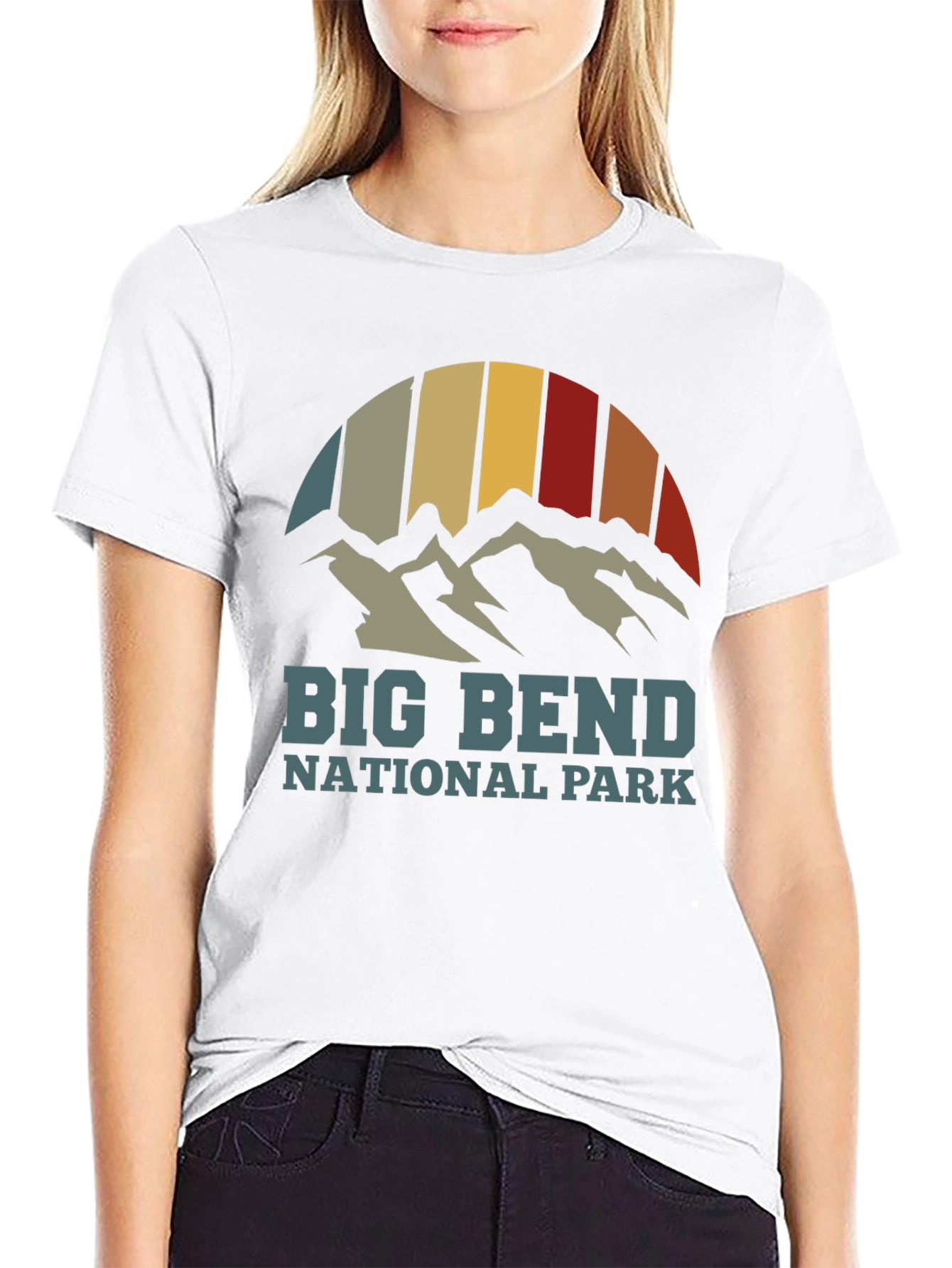 Big Bend National Park Retro Graphic Tee