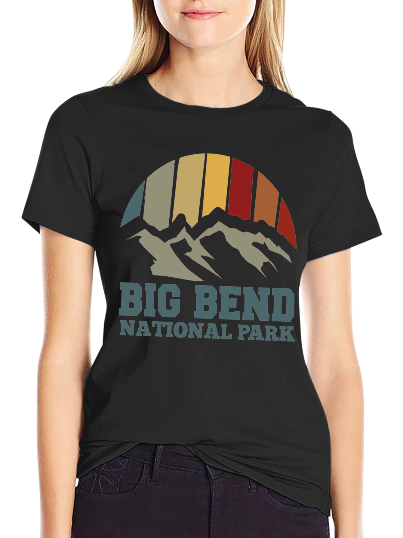 Big Bend National Park Retro Graphic Tee