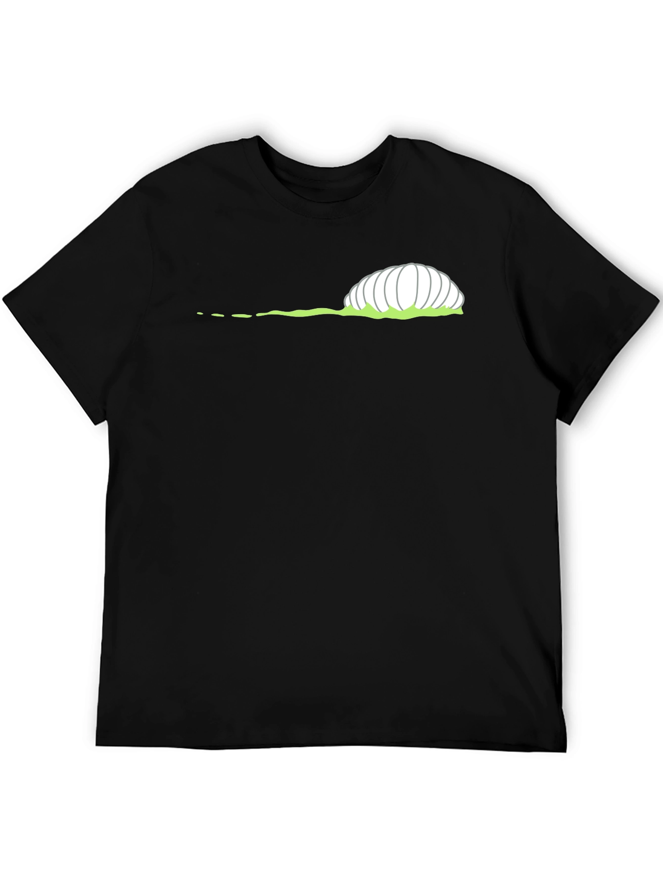 Unique Pillbug Graphic Tee - Black Casual Shirt