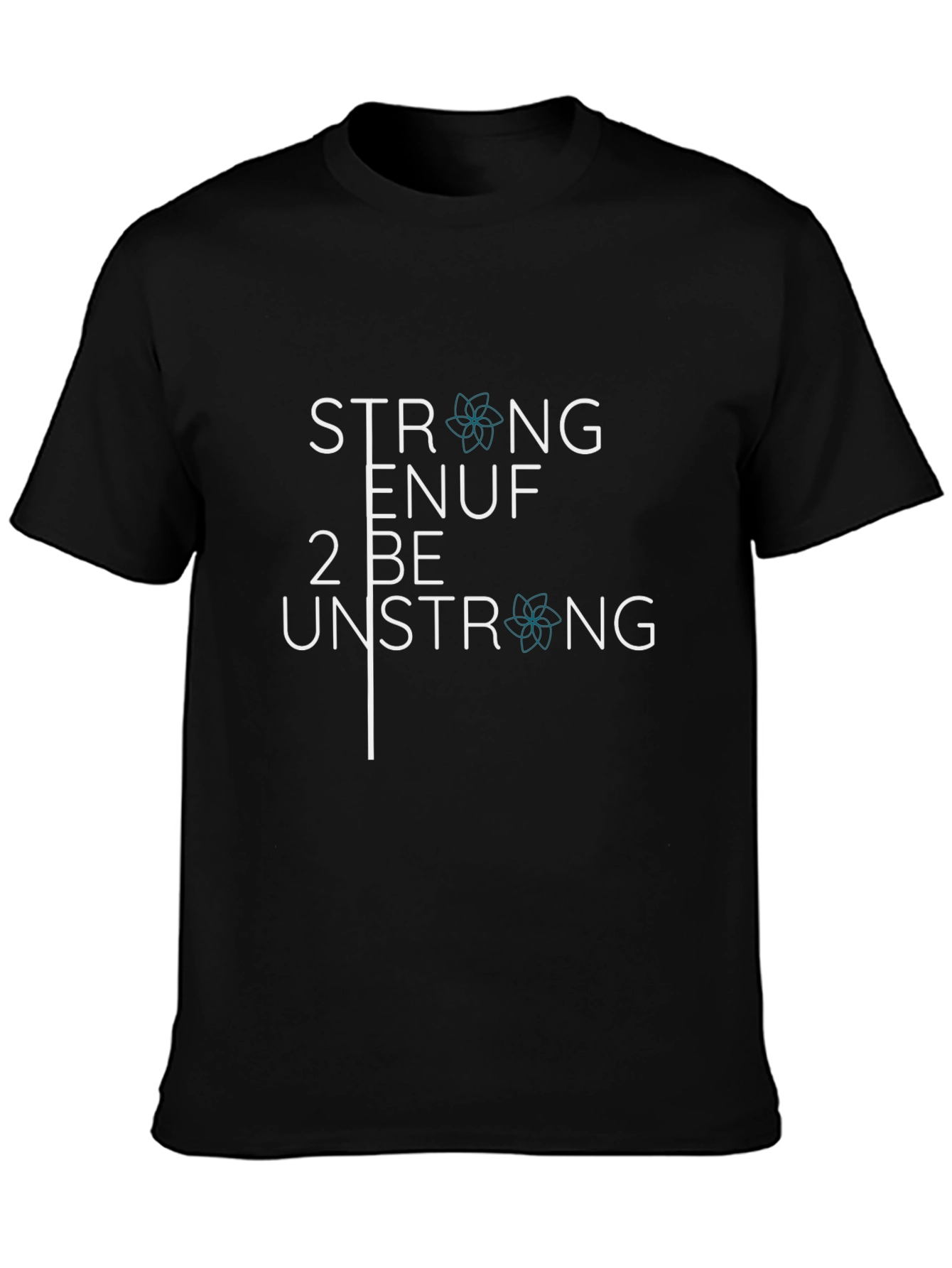 Strong Enough Unisex T-Shirt - Black